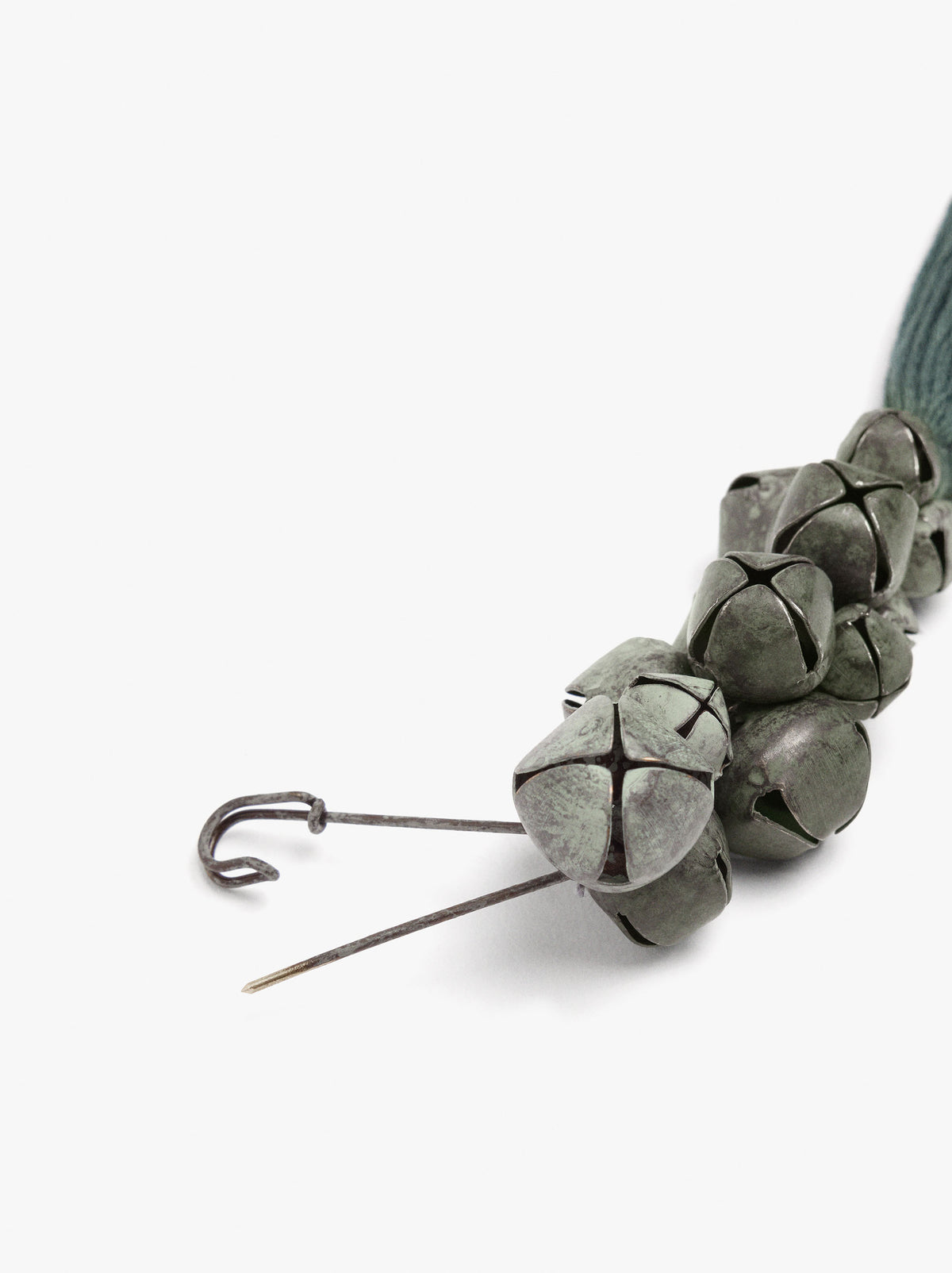 Brooch With Bells And Tassel