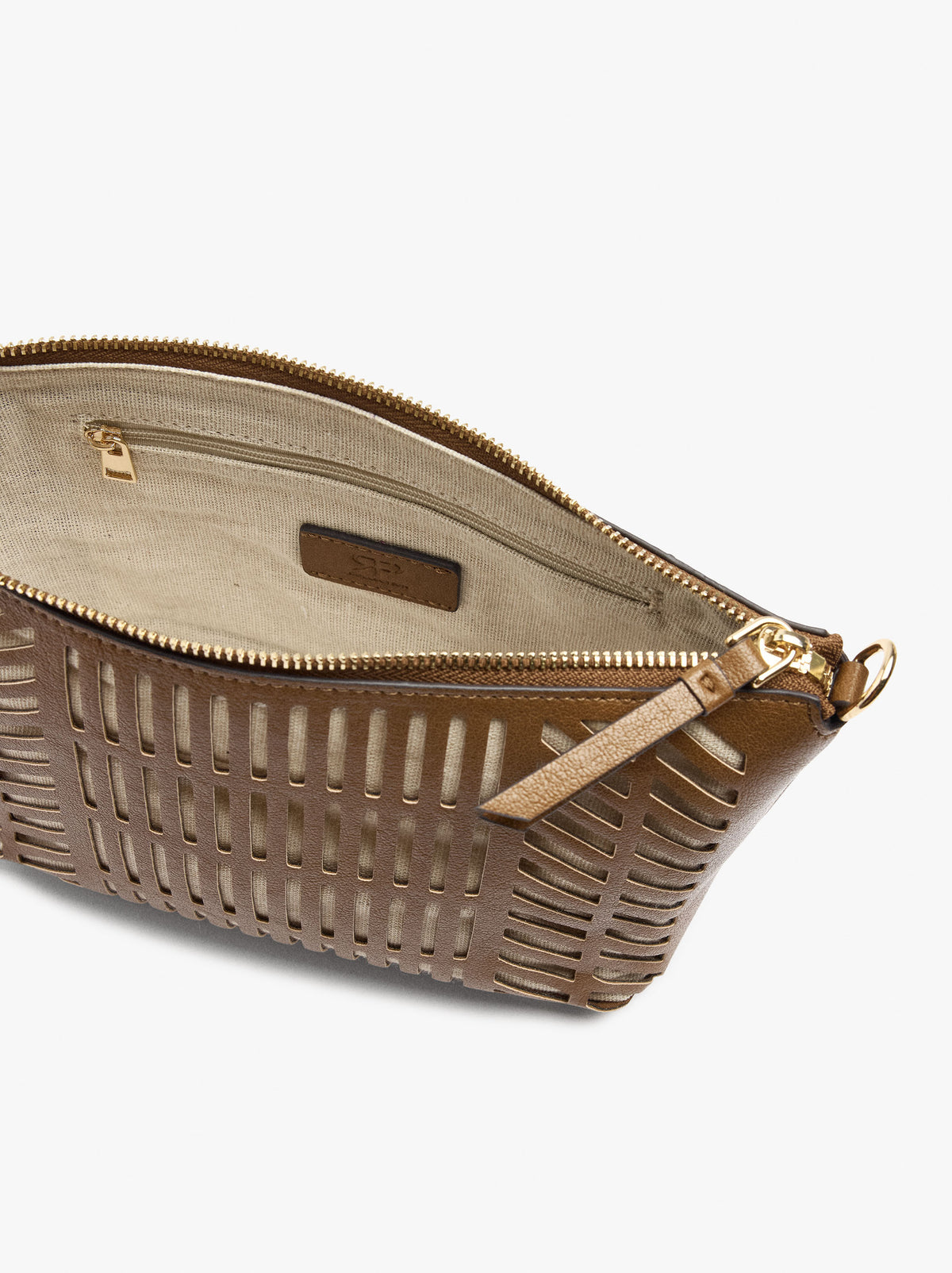 Crossbody Bag With Perforations