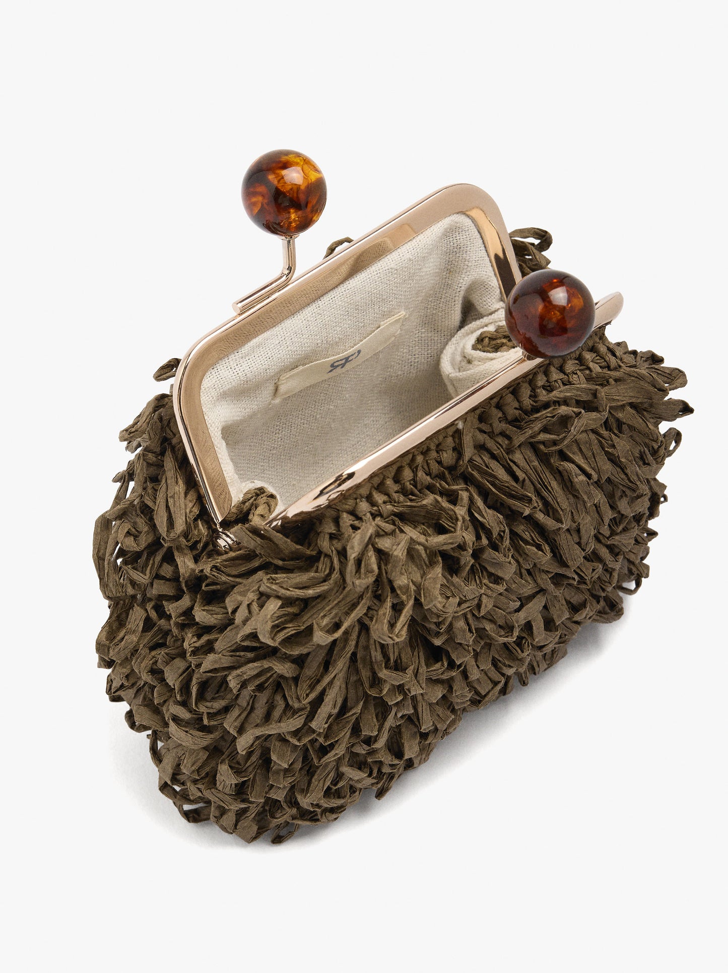 Coin Purse Textured Paper Straw