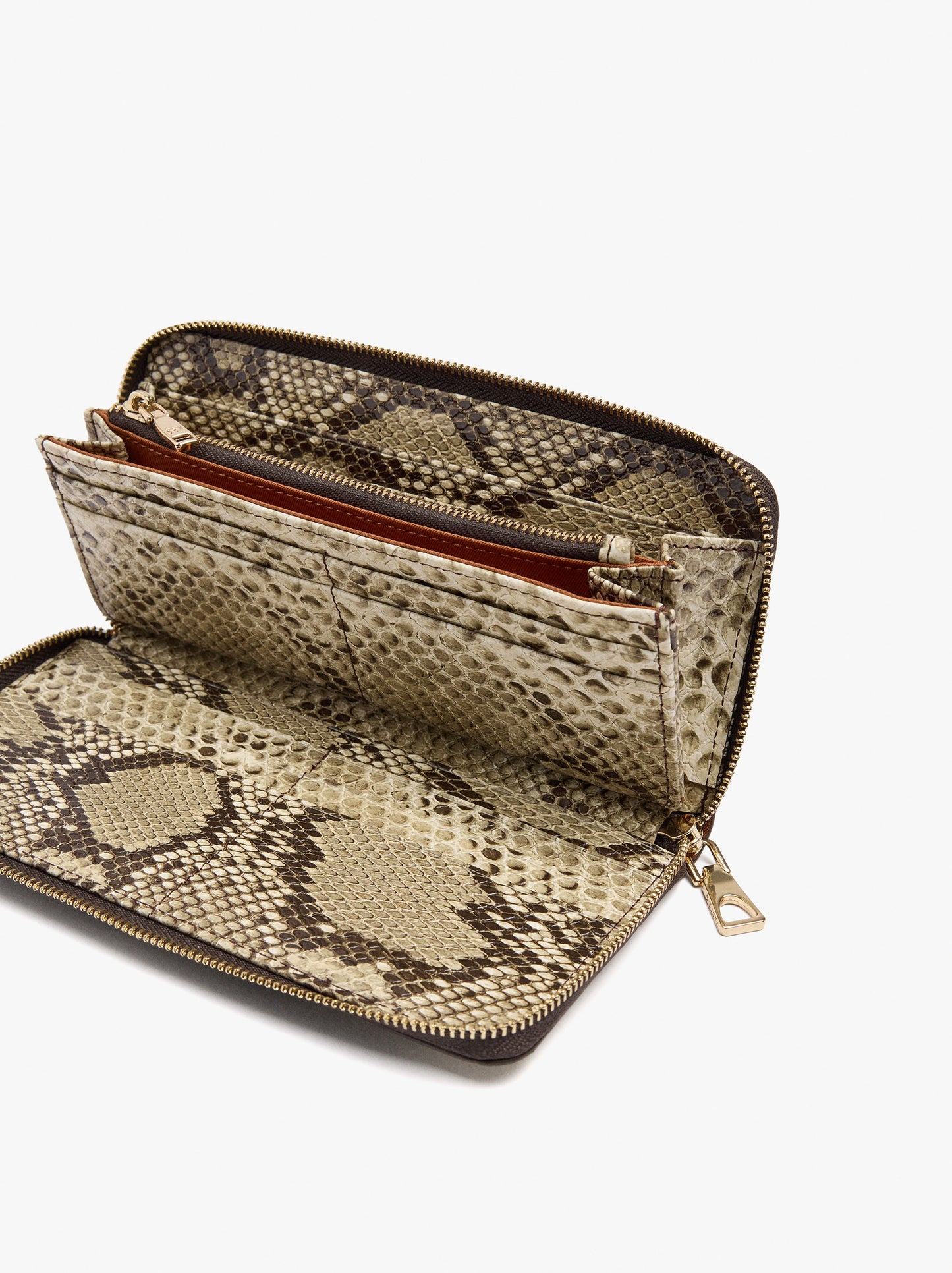 Wallet With Animal Printed L