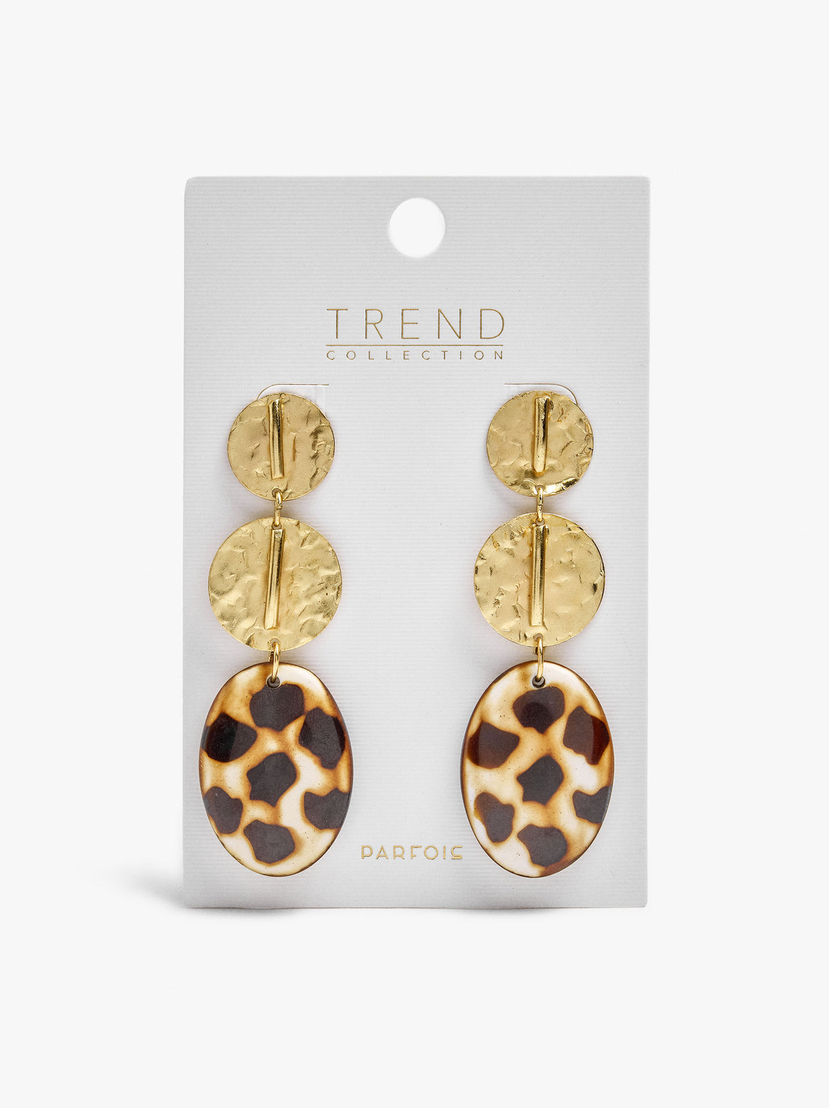 Maxi Long Oval Earrings