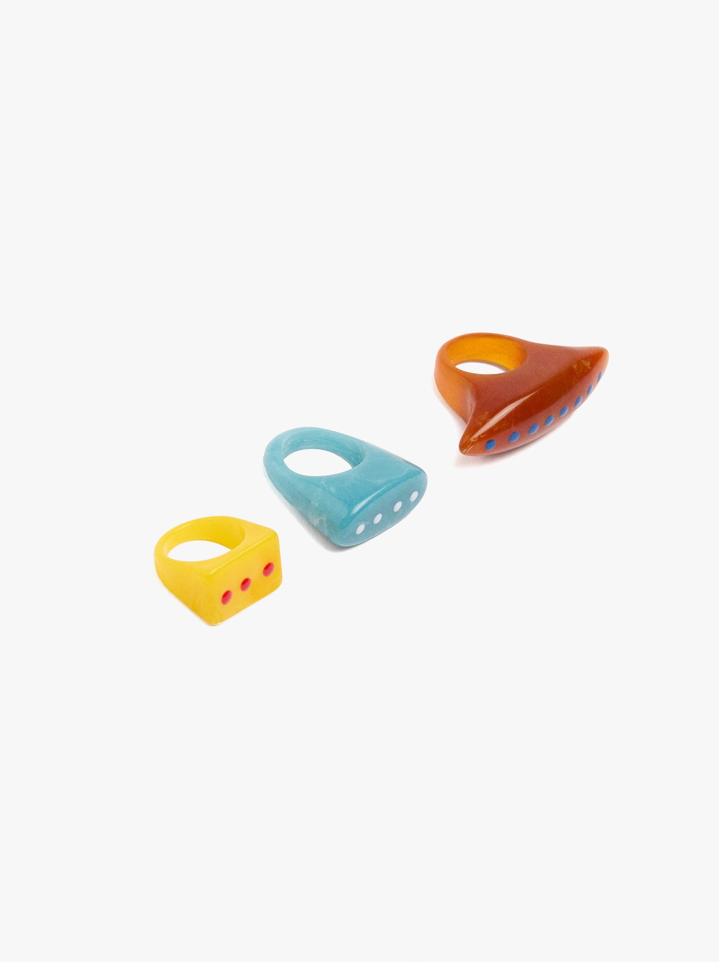 Set Of Resin Rings