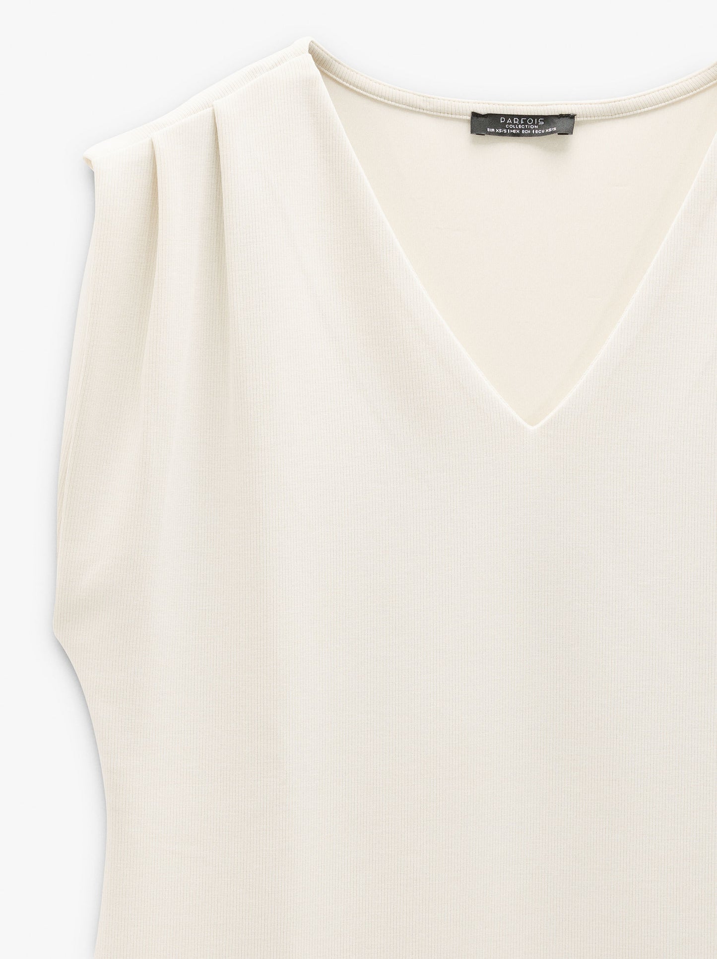 Plain Blouse With Pleats