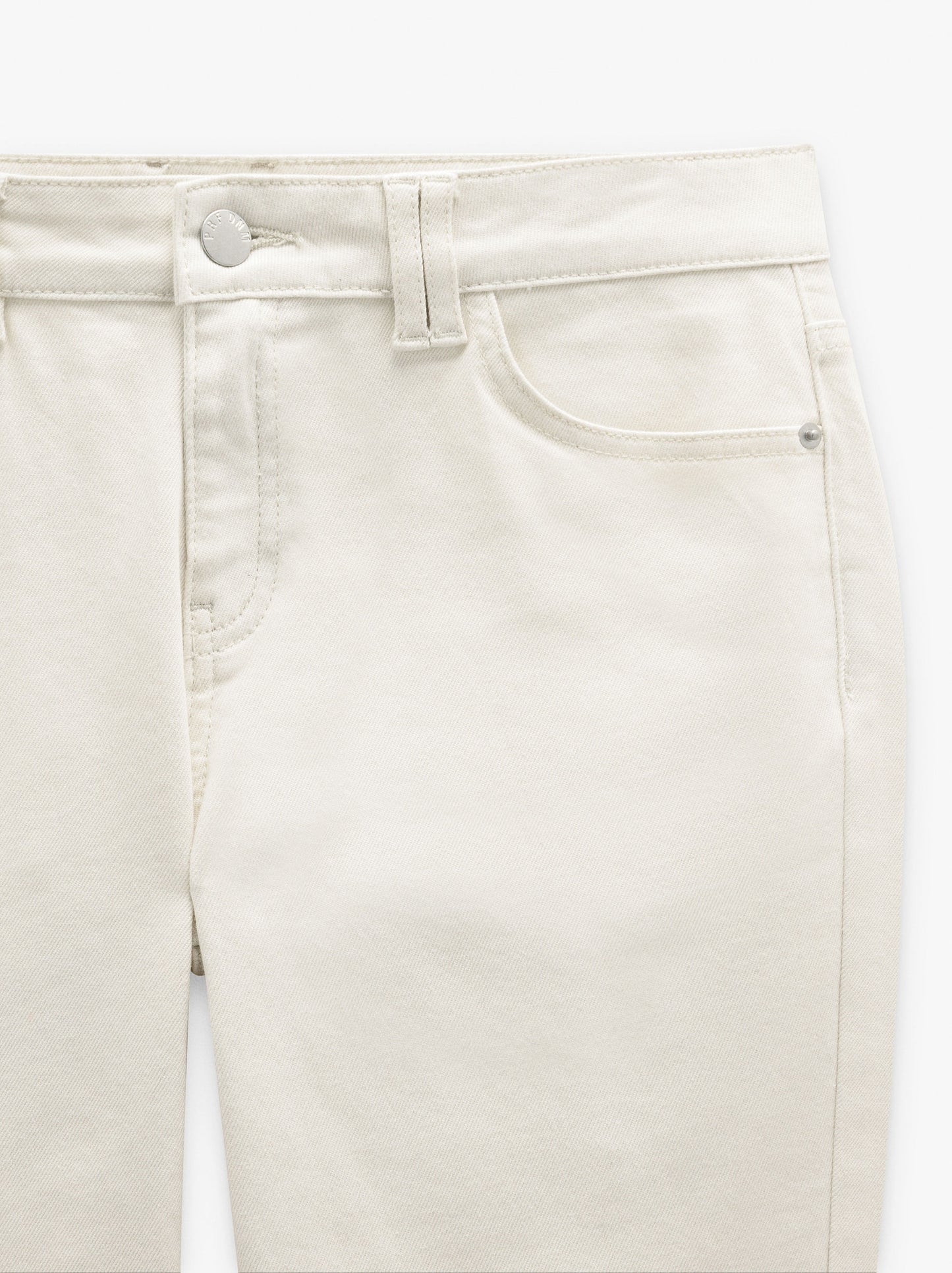 Jeans Hem With Zipper Closure