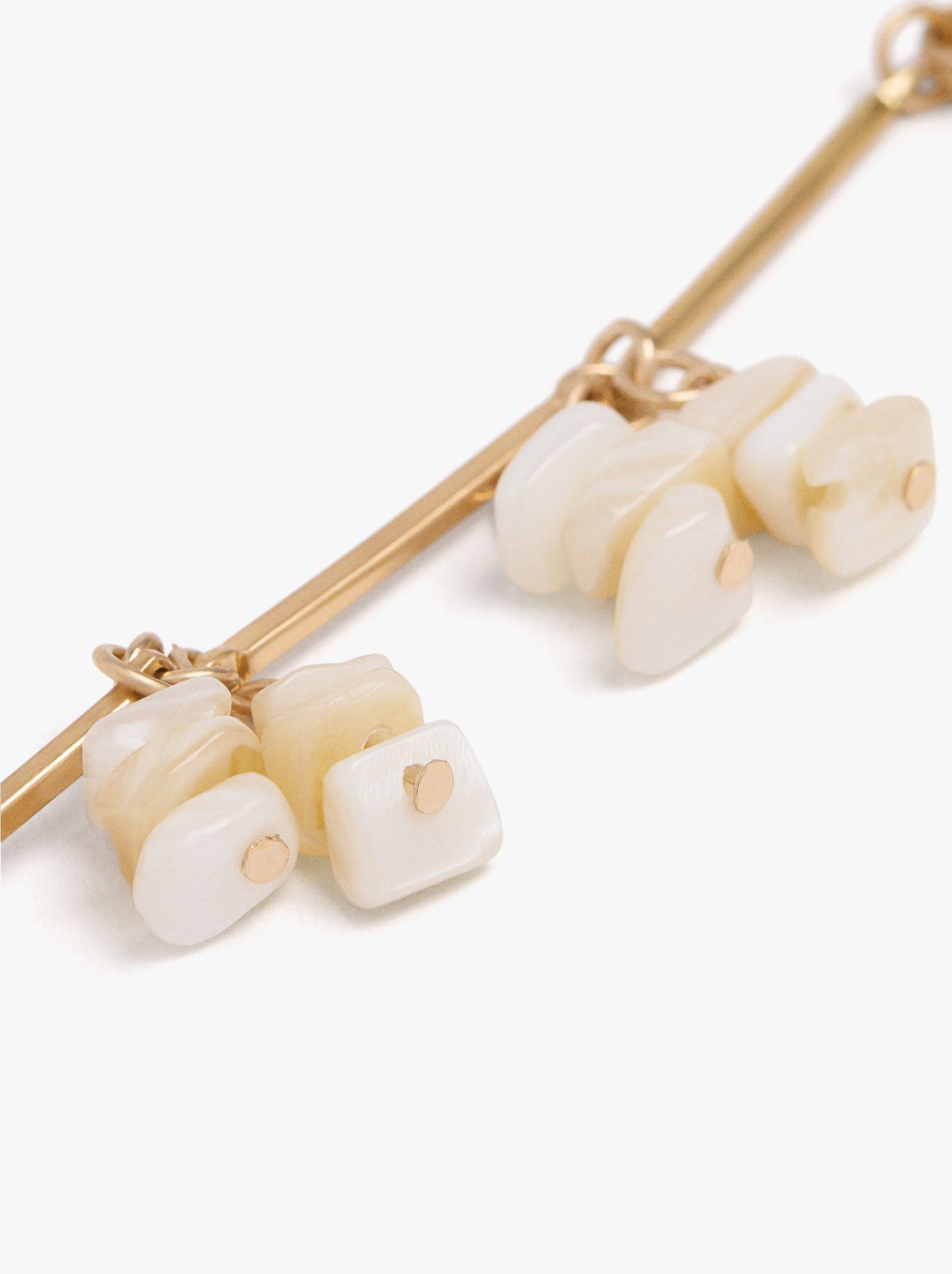 Long Earrings Bars With Shells