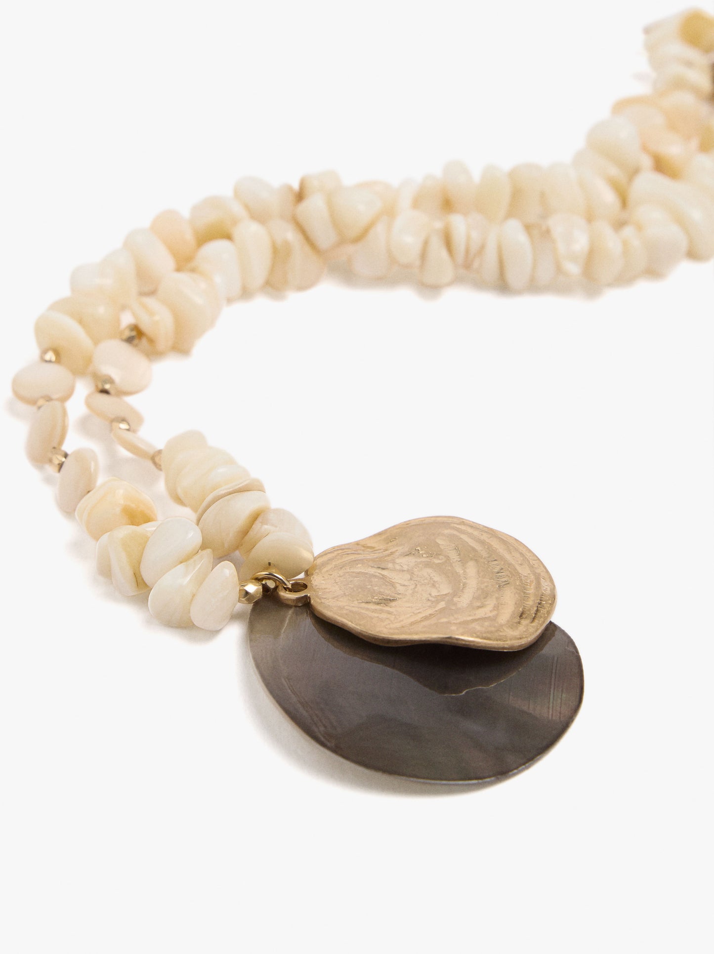 Necklace With Shell Beads