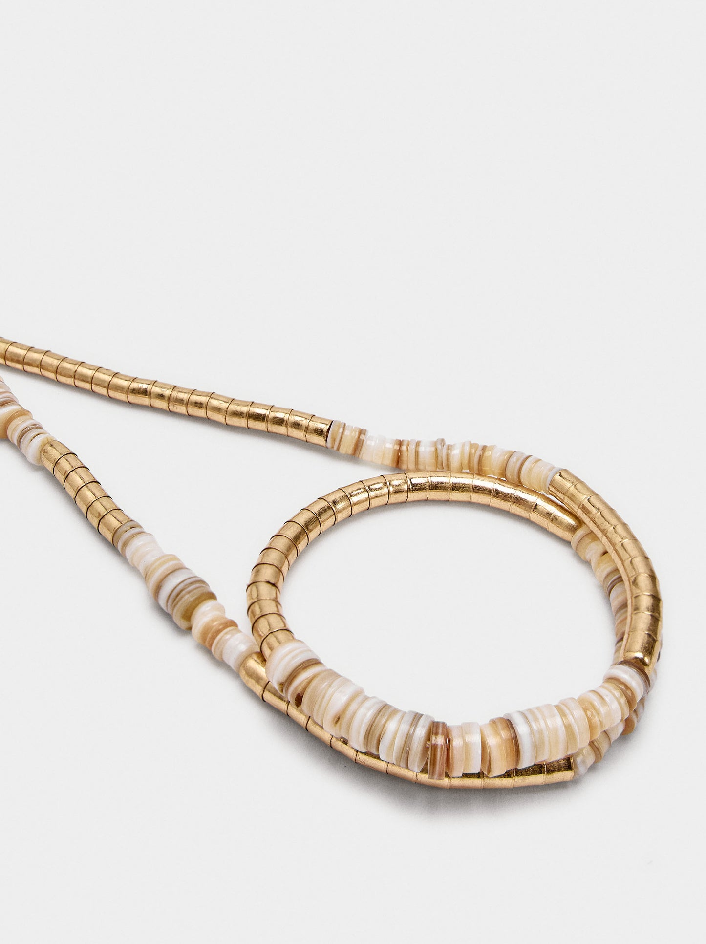 Long Necklace With Shells