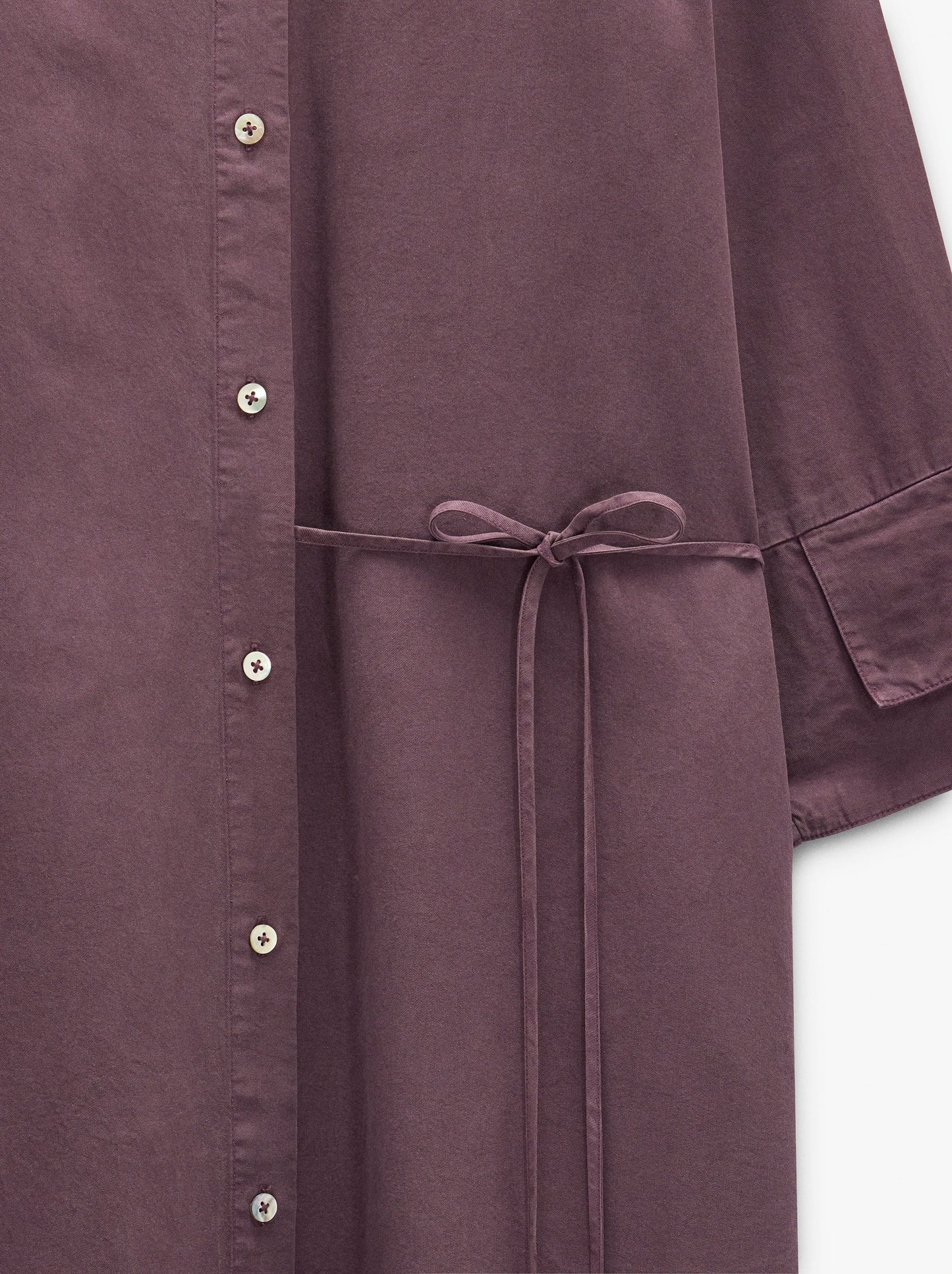 Shirt Dress 100% Lyocell