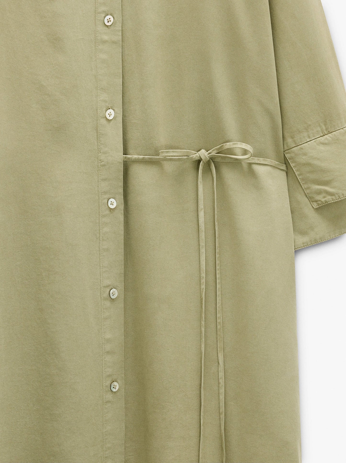 Shirt Dress 100% Lyocell