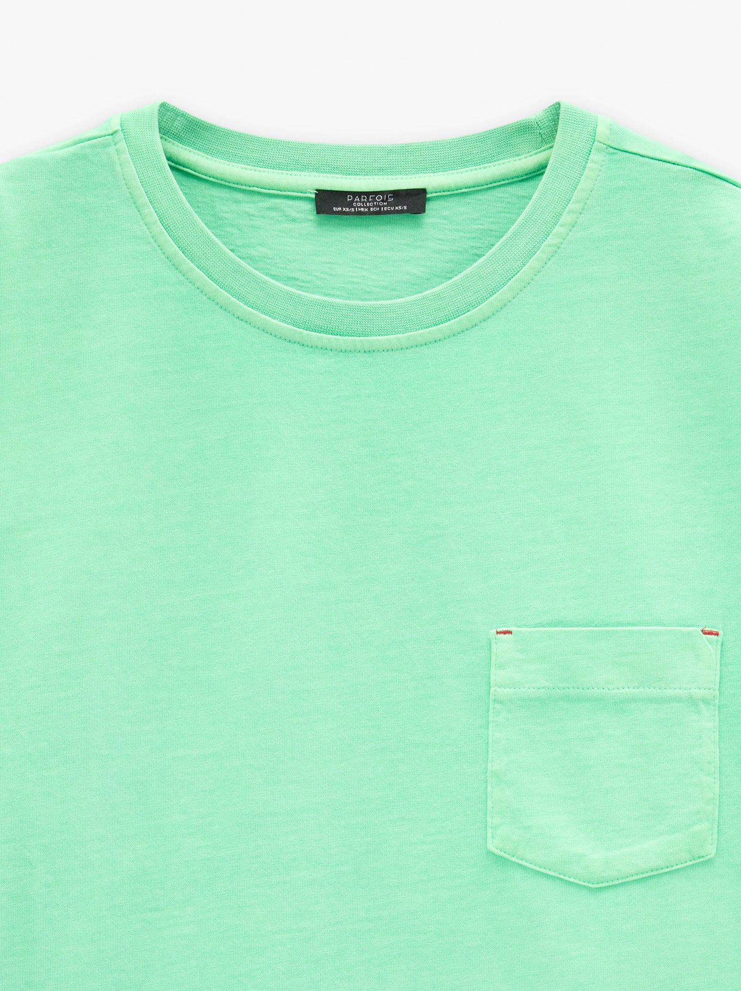 Plain Cotton T-Shirt With Pocket