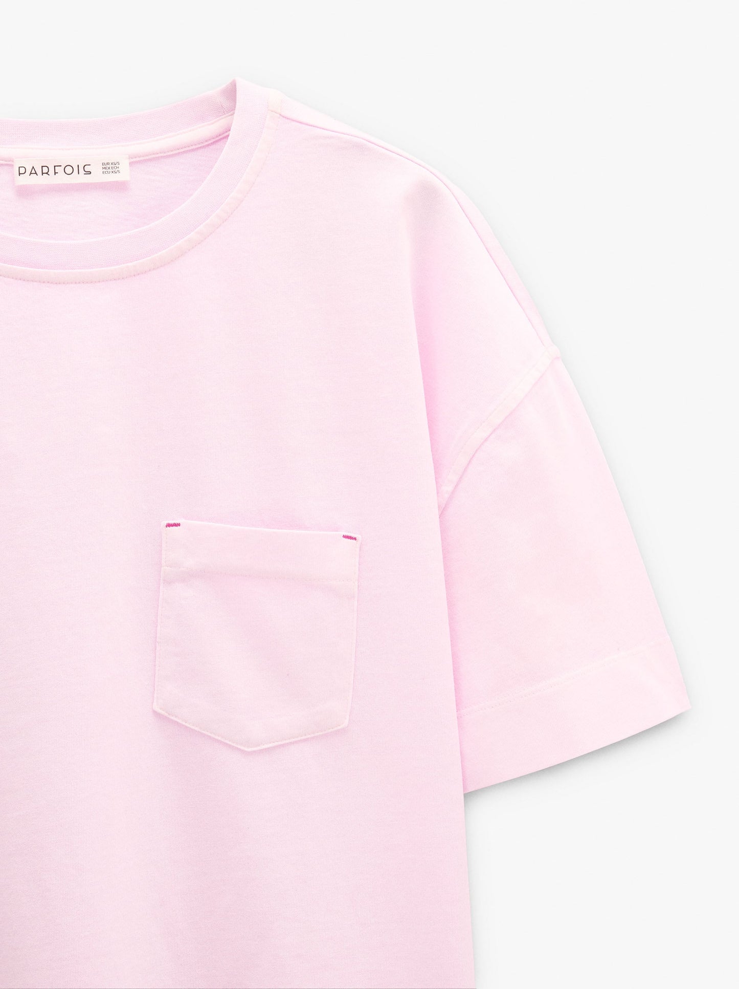 Plain Cotton T-Shirt With Pocket