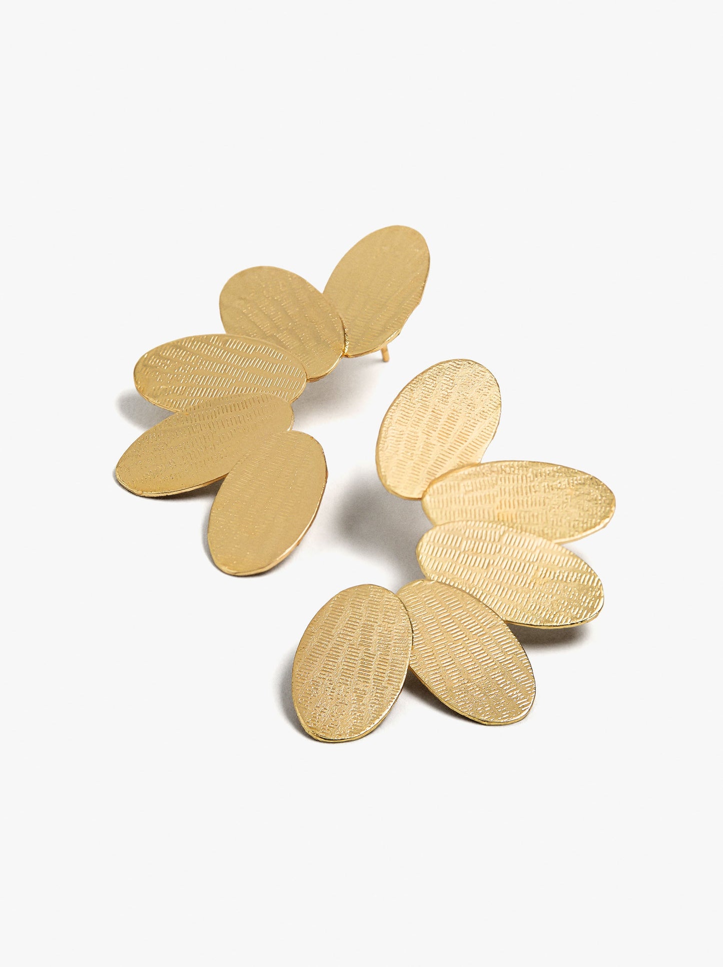 Half-Flower Earrings