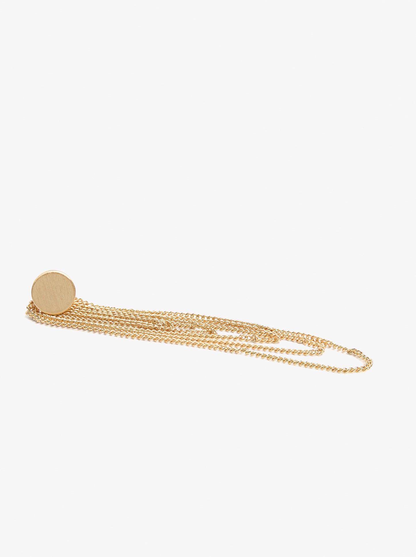Earrings With Chains With Cascade Effect