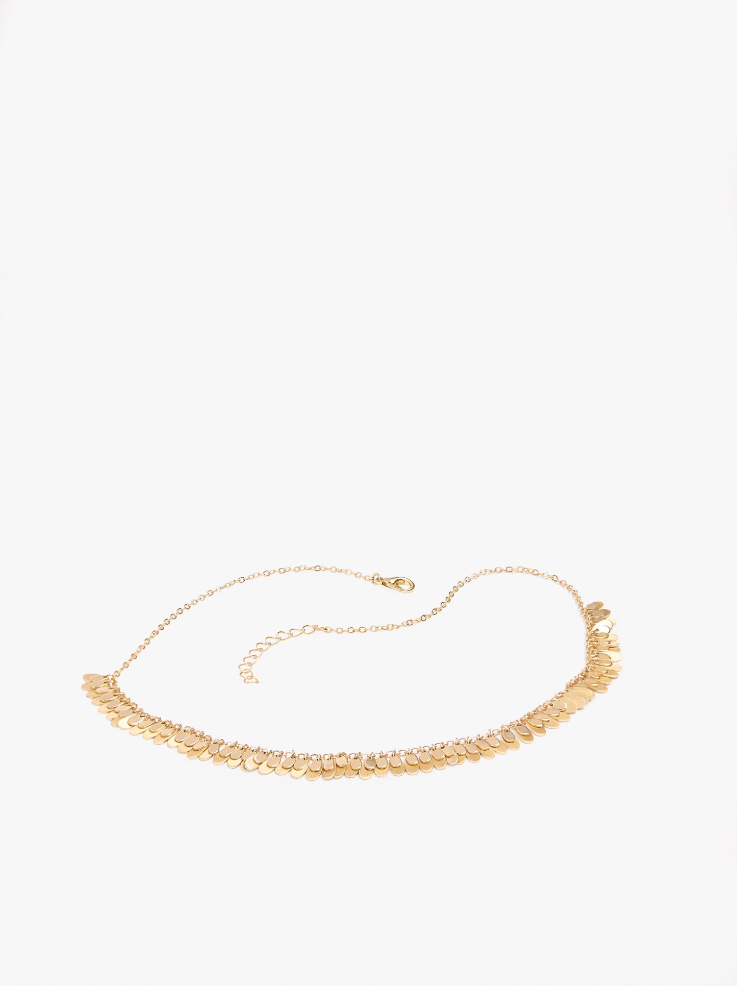 Short Necklace With Mini Petals