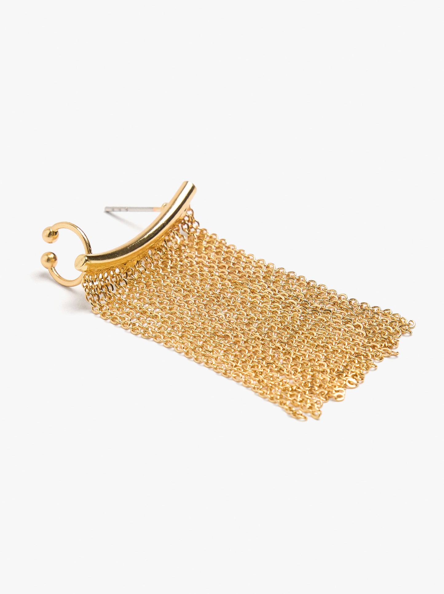 Earrings Earcuff With Cascade Effect