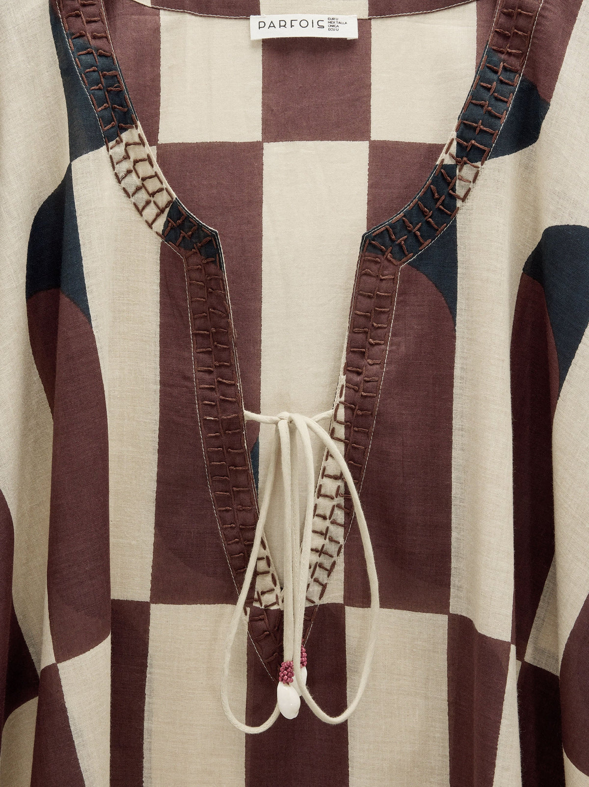 Printed Cotton Kaftan
