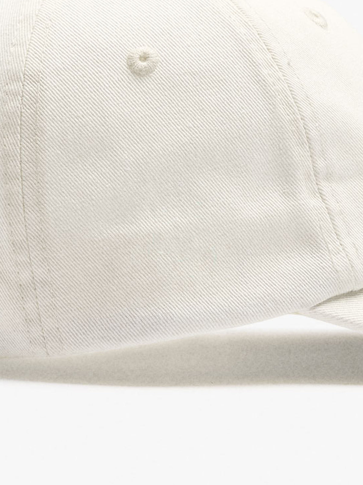 Cotton Cap With Embroidery