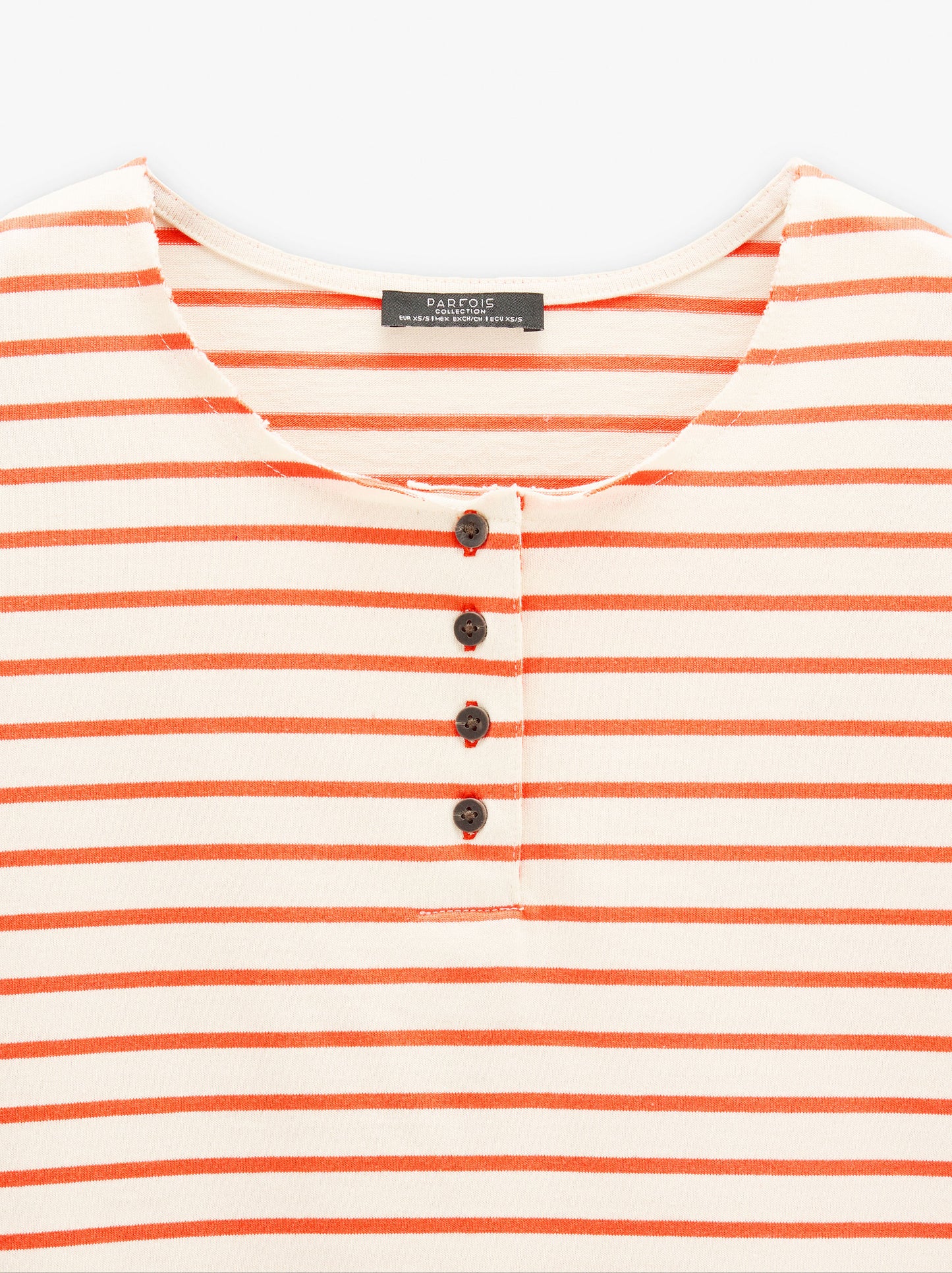 Cotton T-Shirt With Stripes