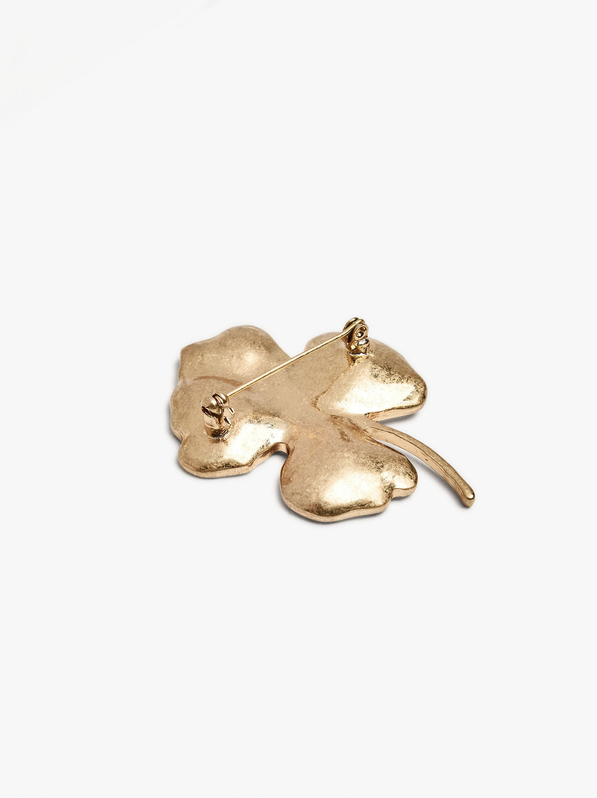 Brooch With Clover
