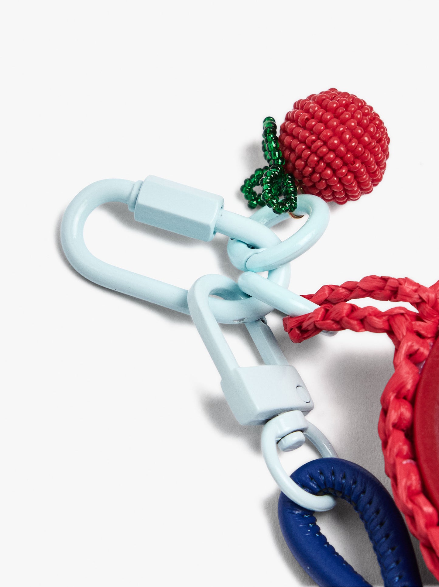keychain With Apple Charm