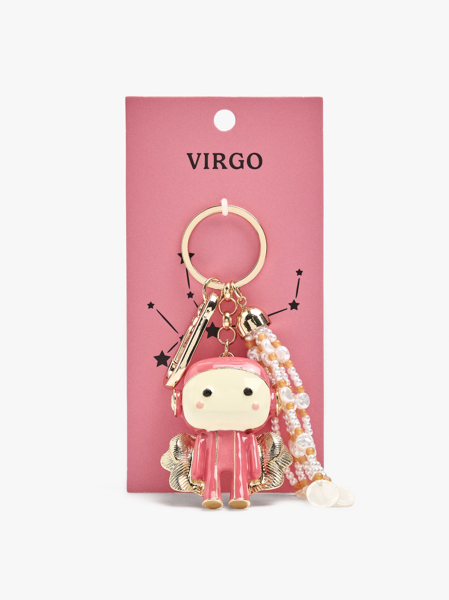 Keychain Charm Virgo - Zodiac Collection