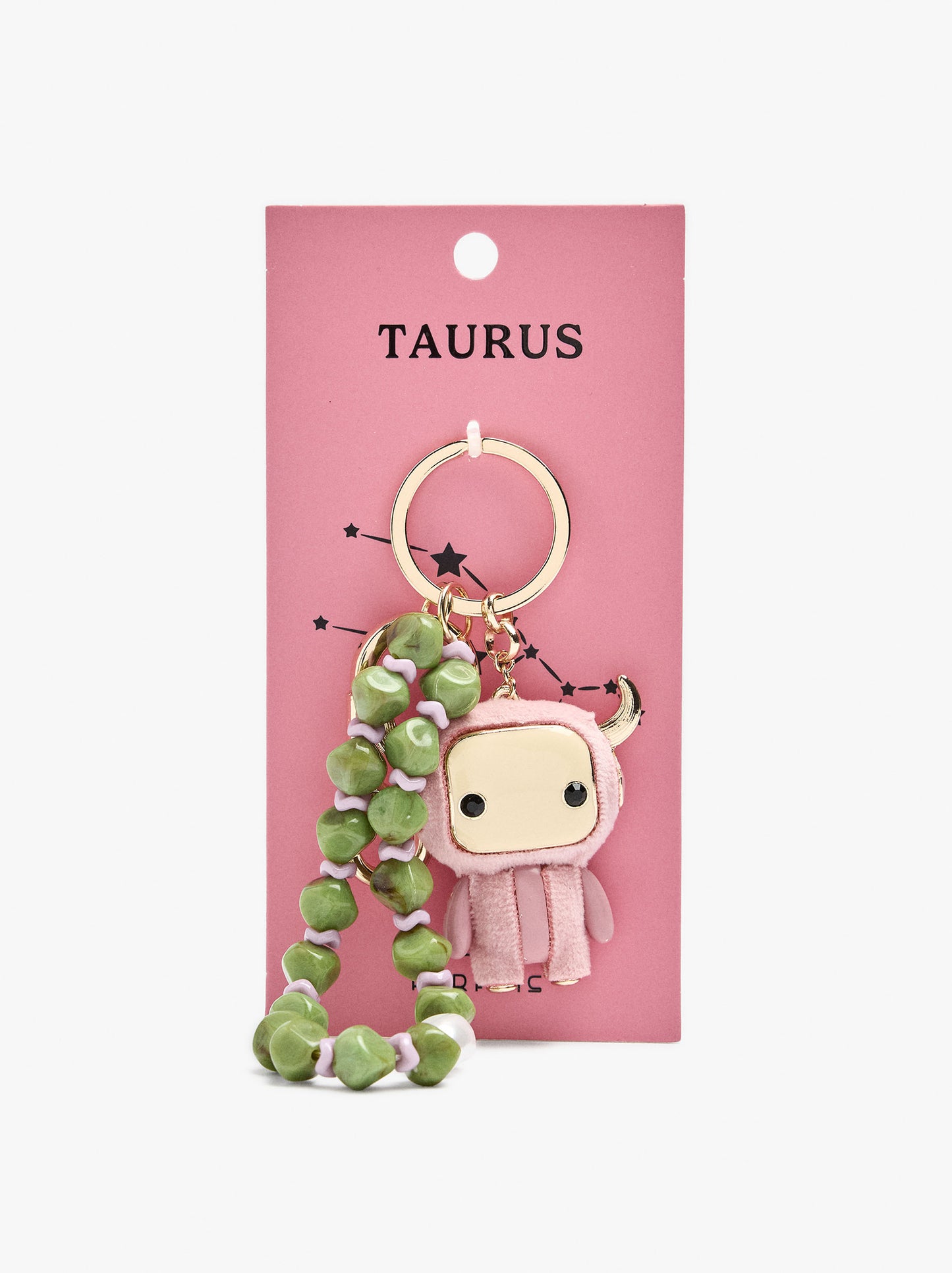 Keychain Charm Taurus - Zodiac Collection