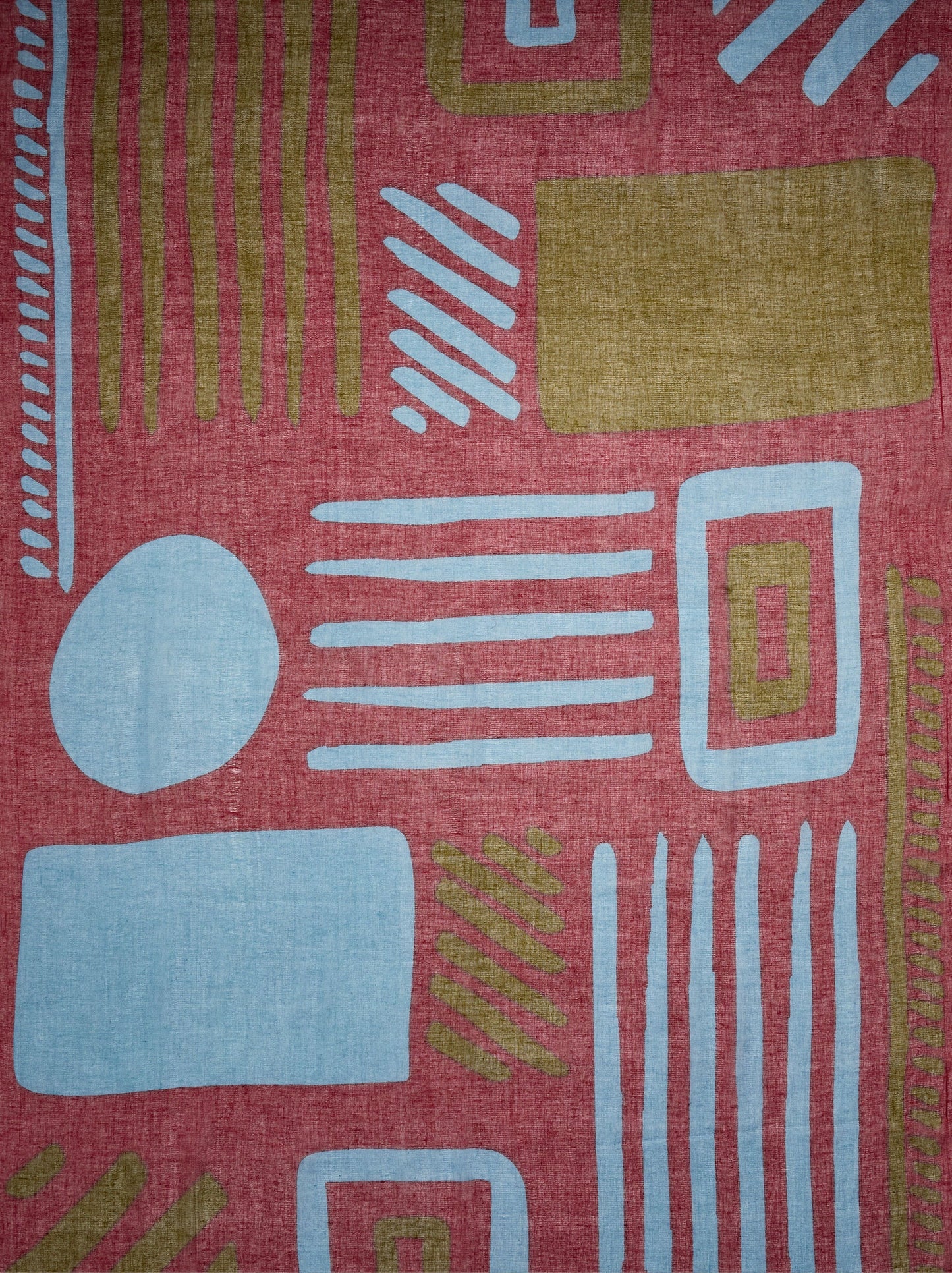 Printed Scarf With 100% Cotton