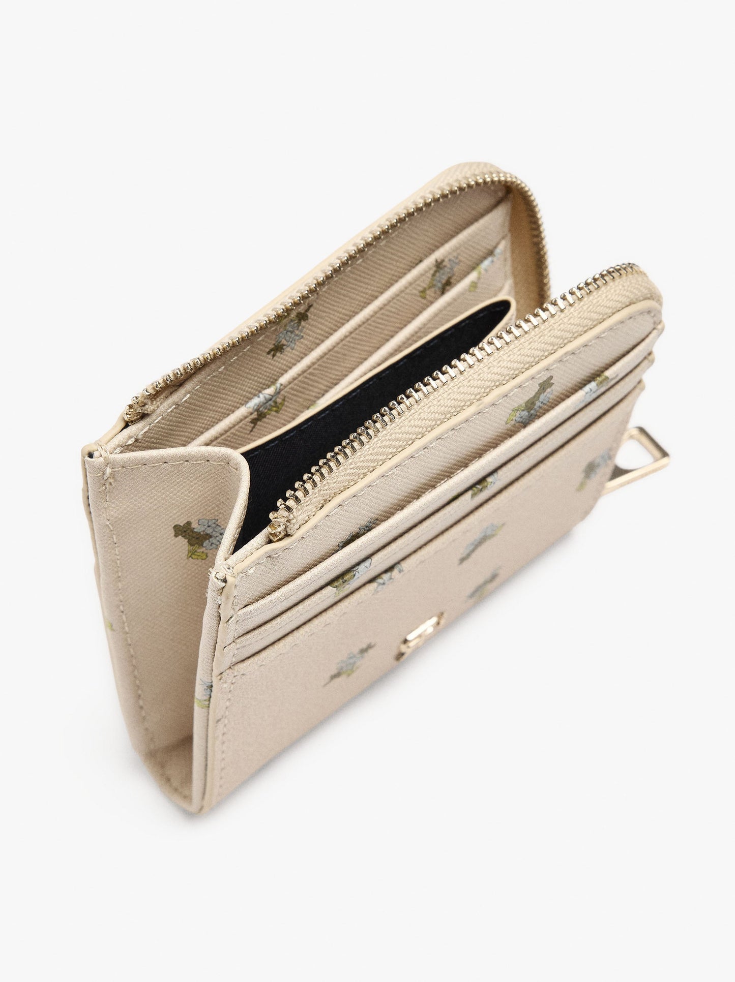 Floral Print Card Holder