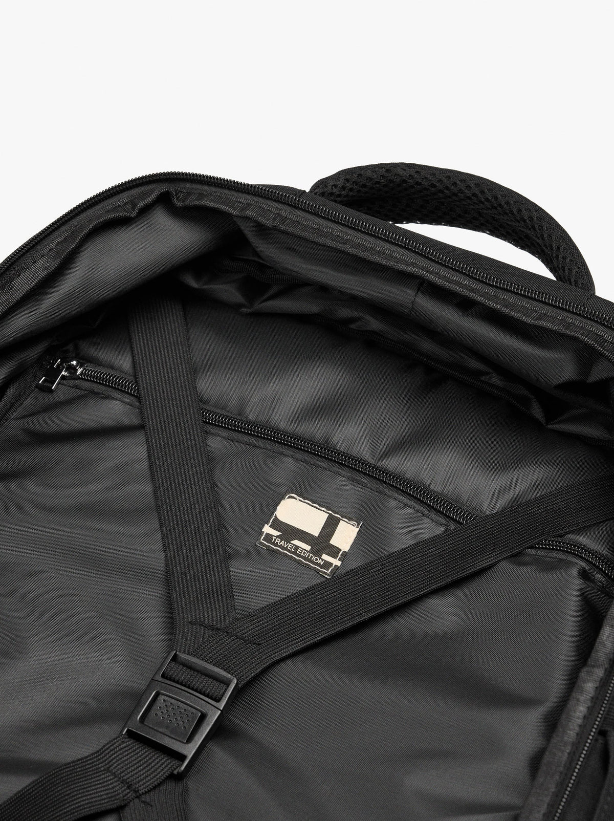Extendable Nylon Cabin Backpack With Bottle Holder