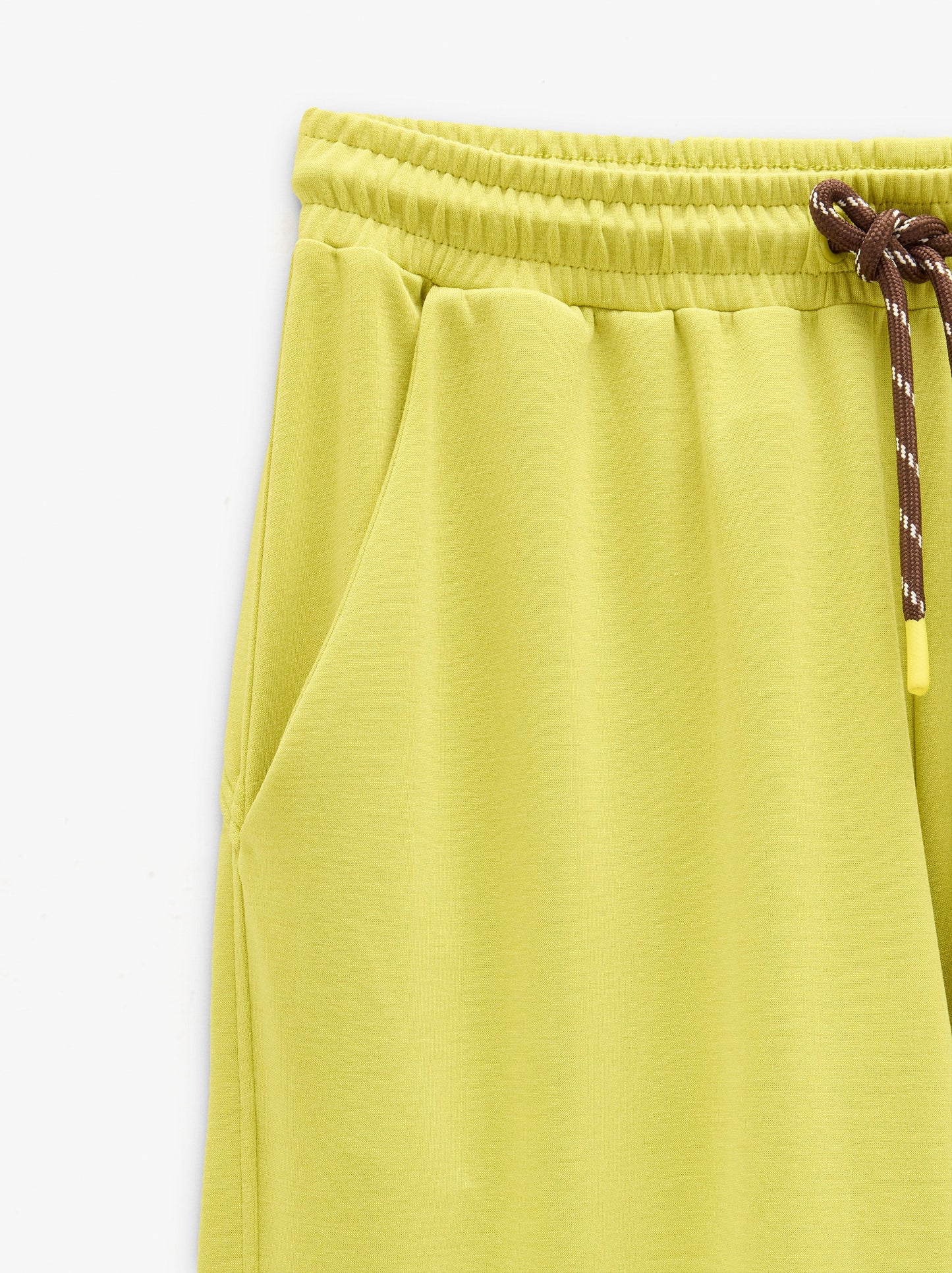 Loose-Fitting Trousers With Elastic Waistband Soft Touch
