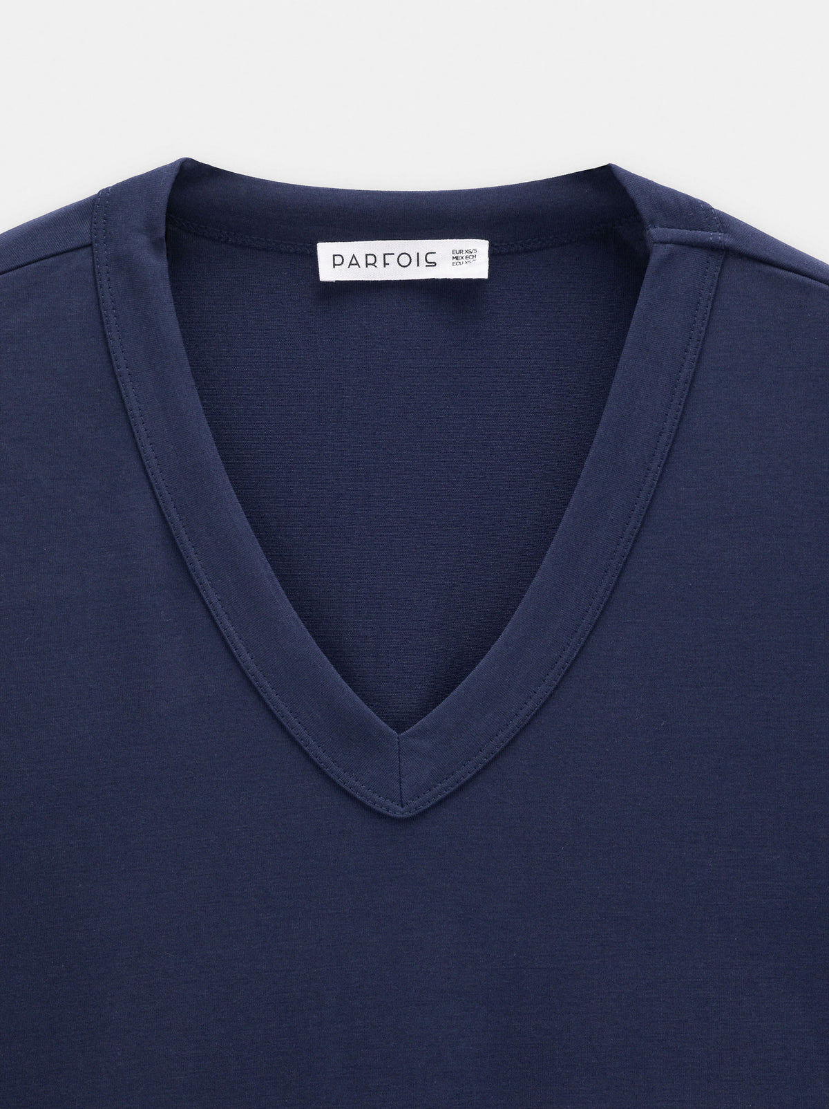 T-Shirt With V-Neck