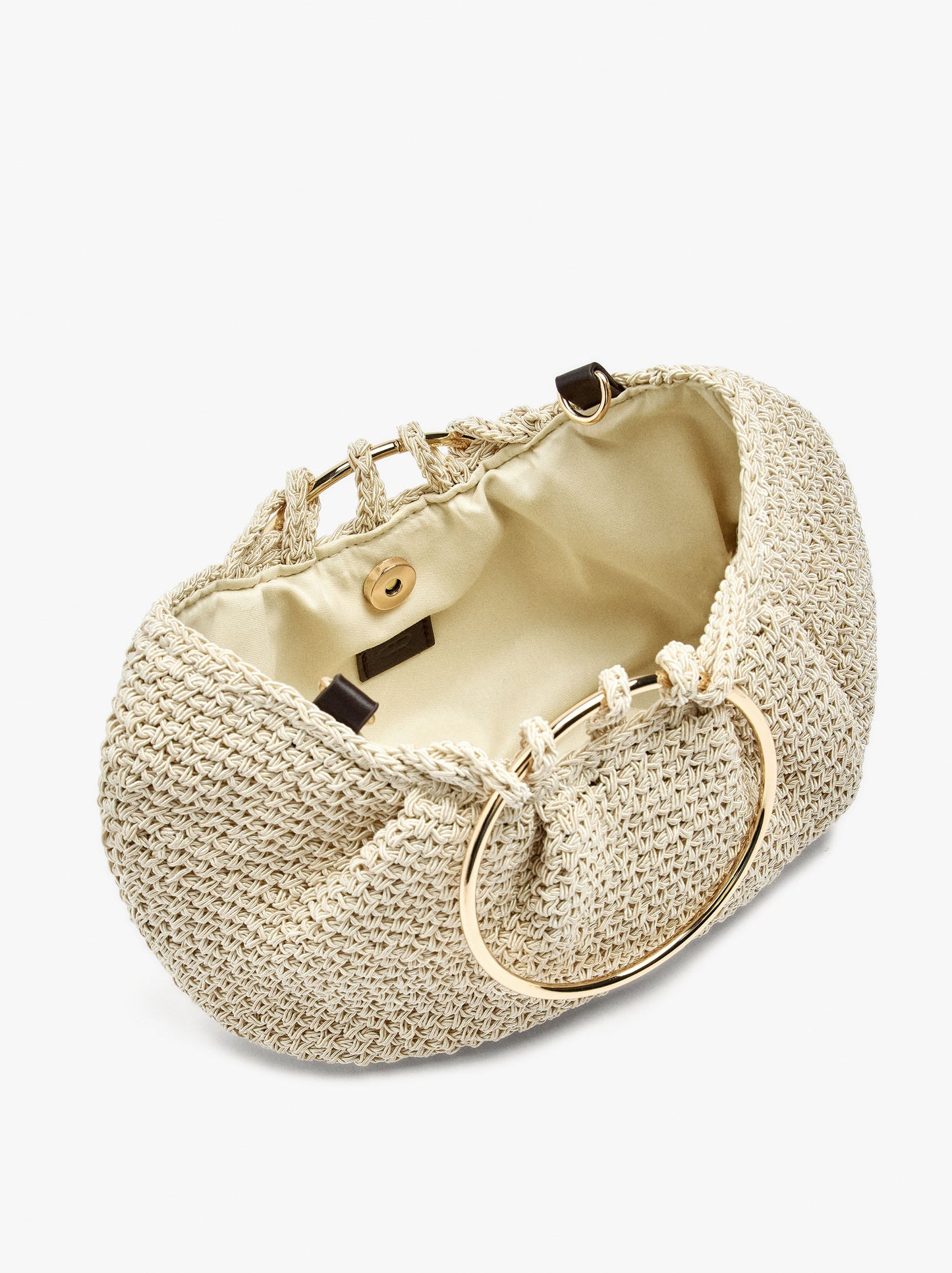 Party Bag In Crochet With Hoops