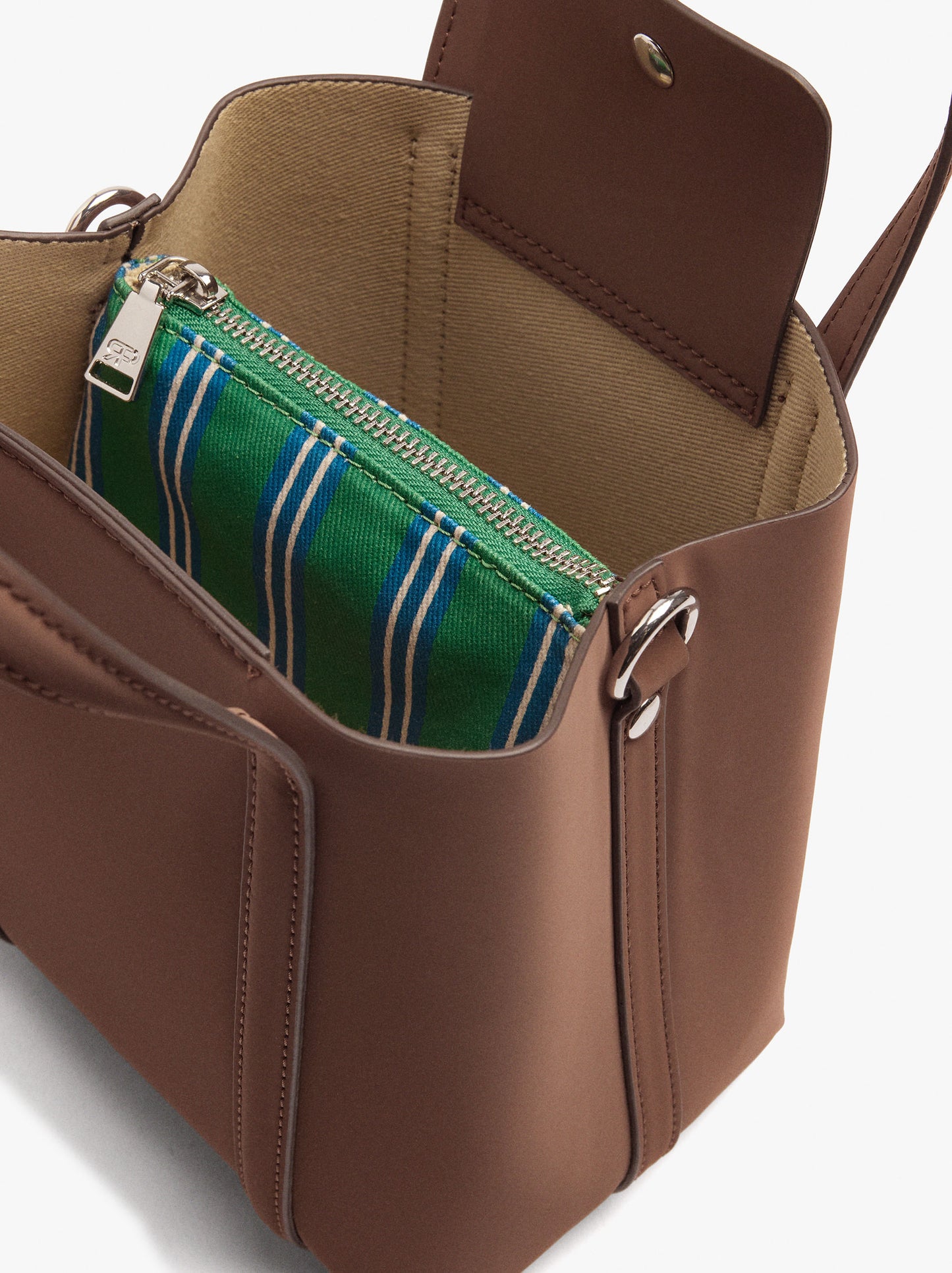 Tote Bag With Soft Texture With Crossbody Bag S