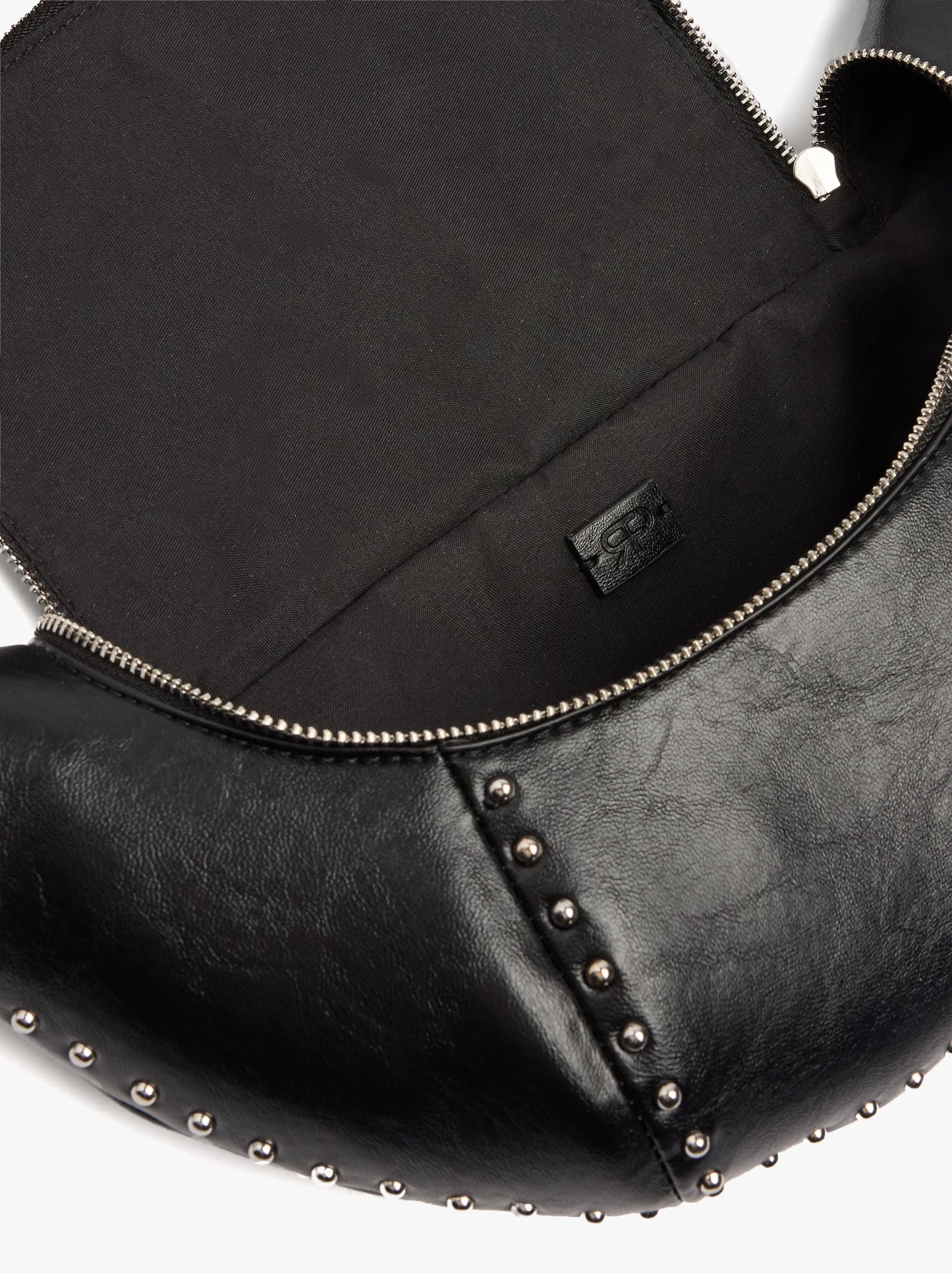 Oval Bum Bag With Studs