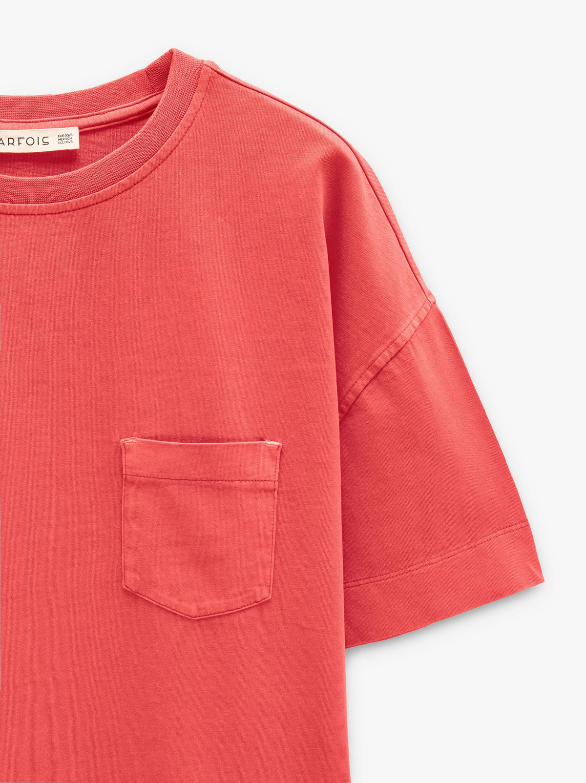 Plain Cotton T-Shirt With Pocket