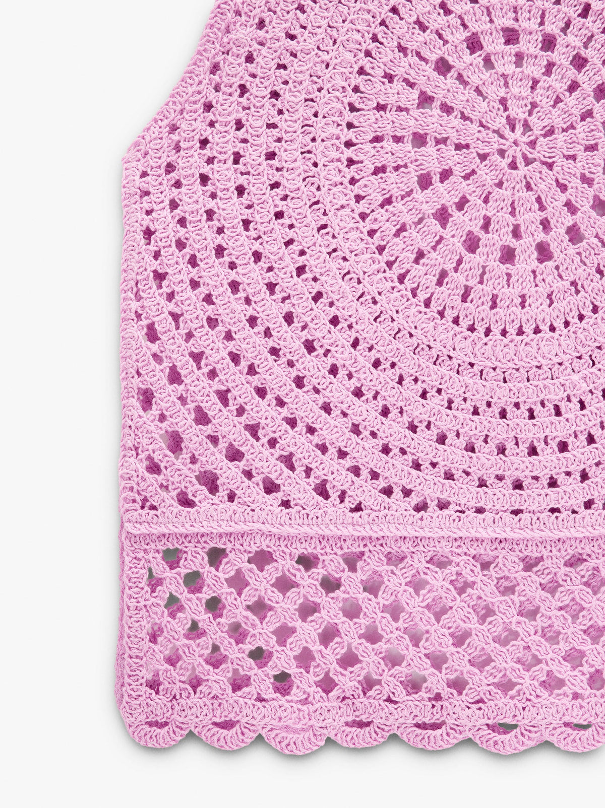 Crochet Top With 100% Cotton