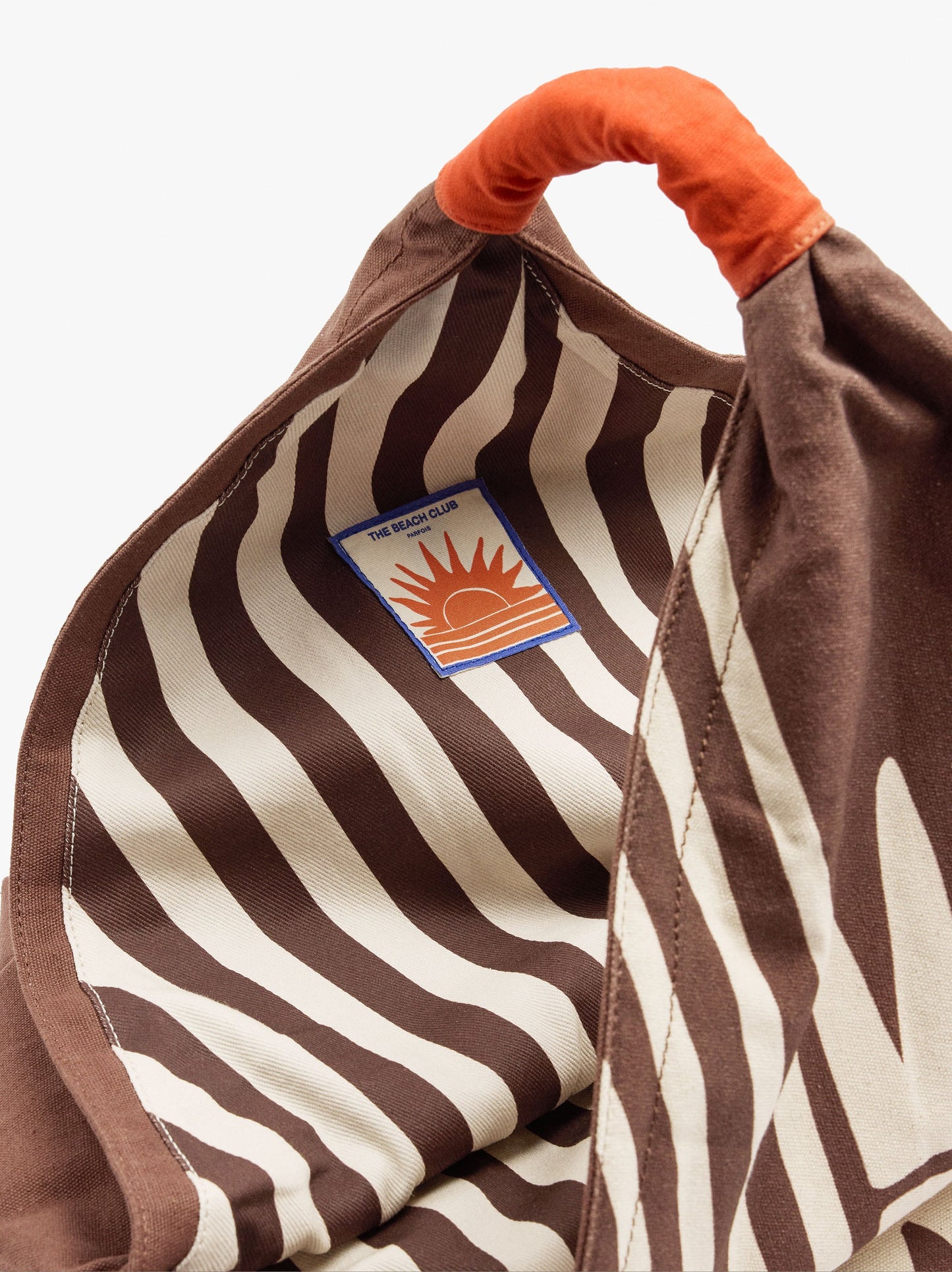 Canvas Handbag With Printed