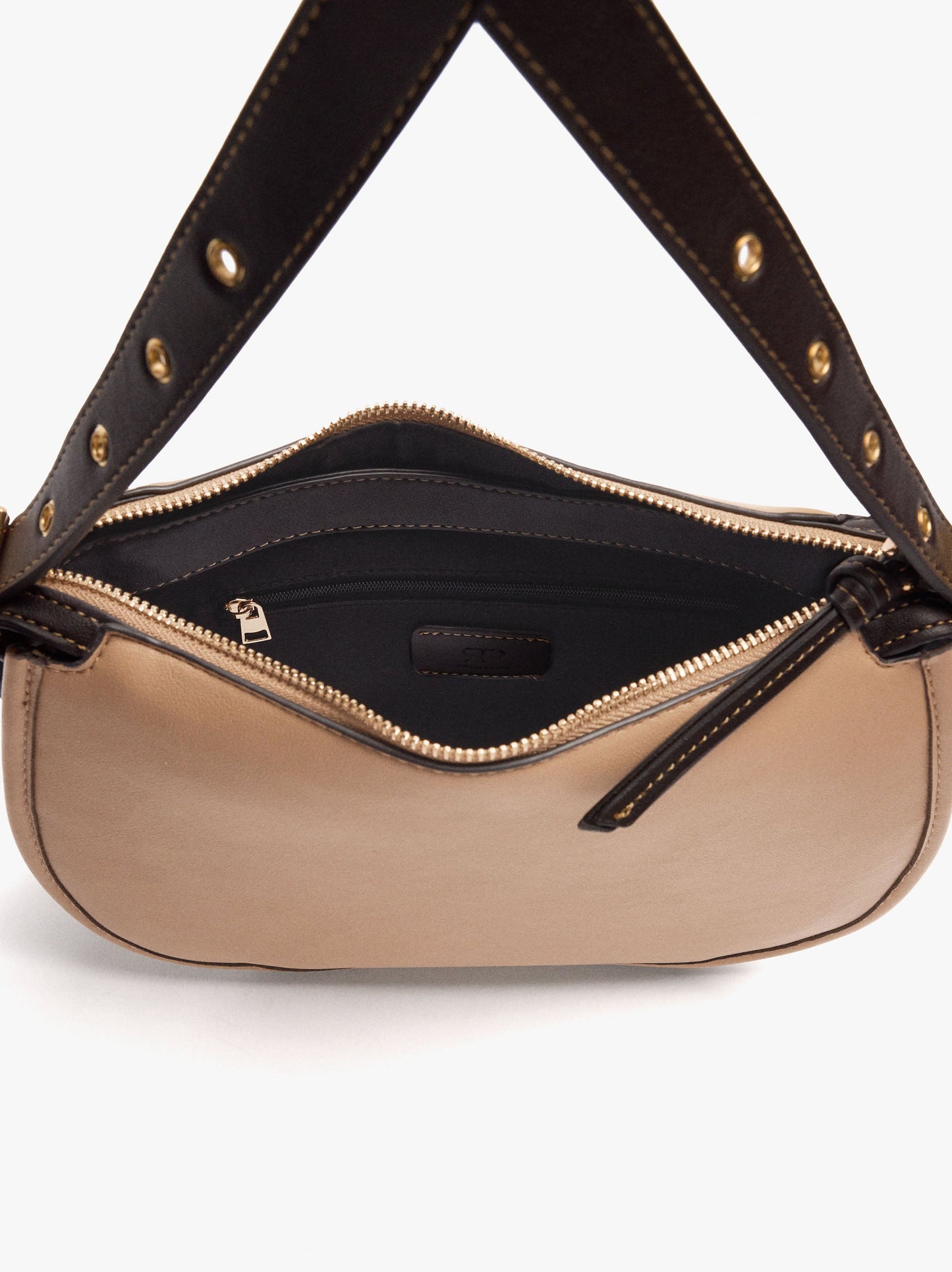 Structured Plain Crossbody Bag