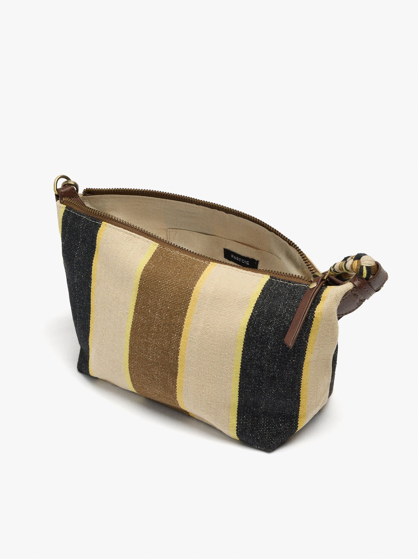 Shoulder Bag With Stripes