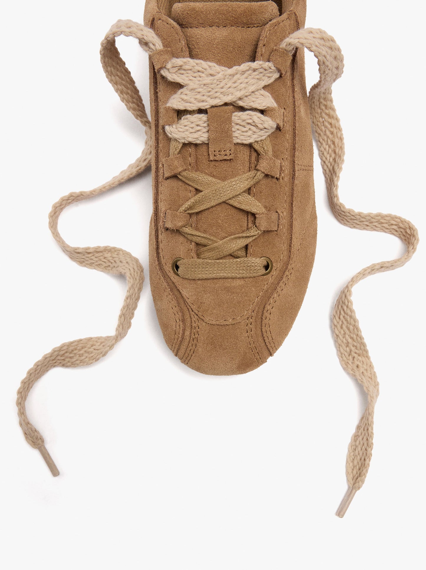 Retro Minimalist Sneaker With Leather