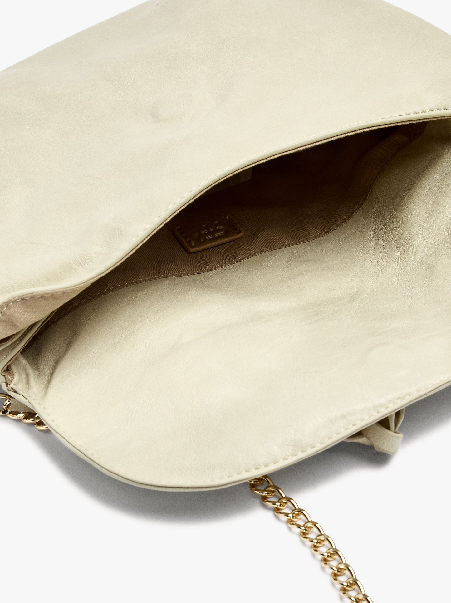 Crossbody Bag With Flap And Tassels