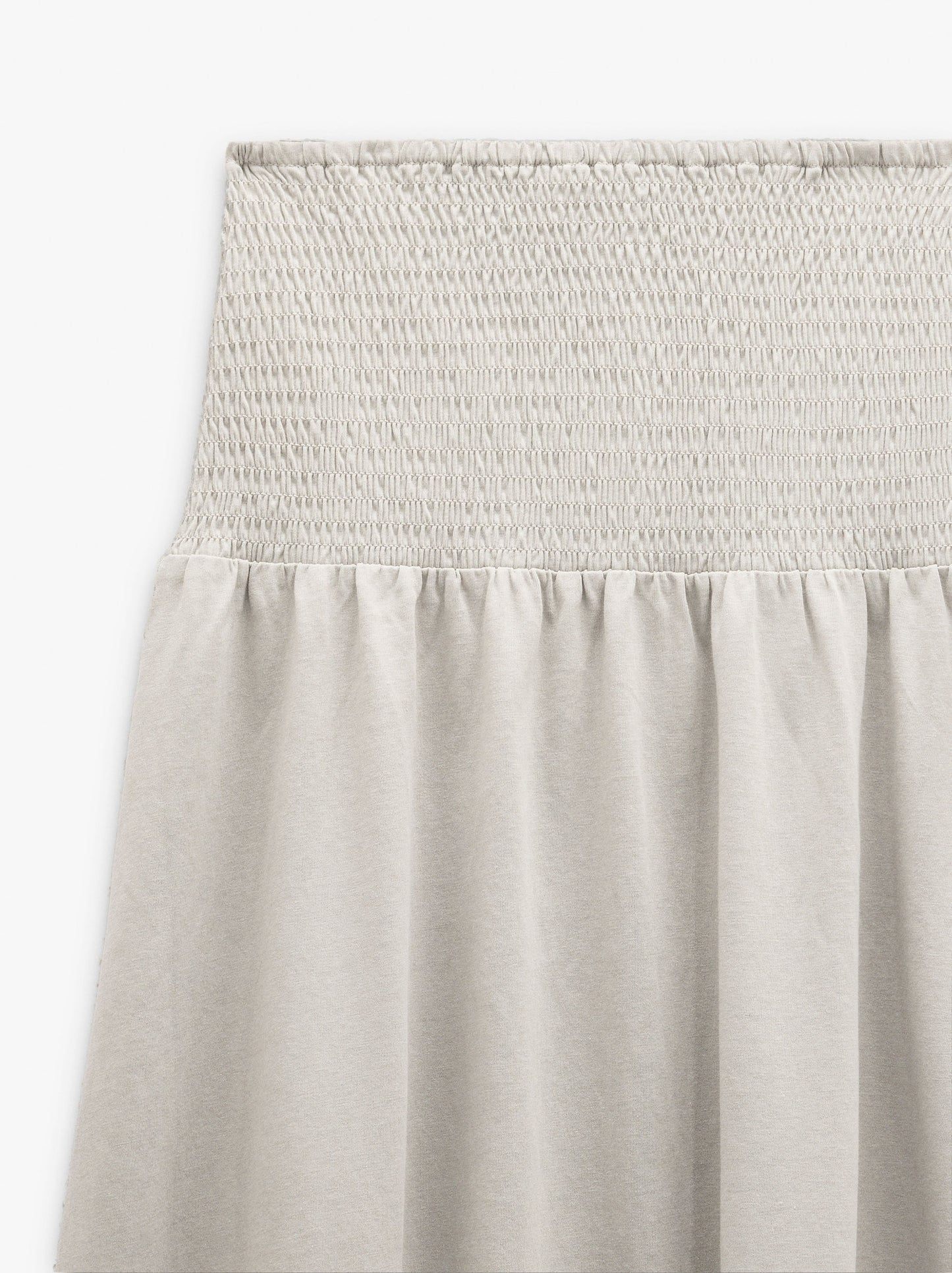 Skirt With Elastic Waistband