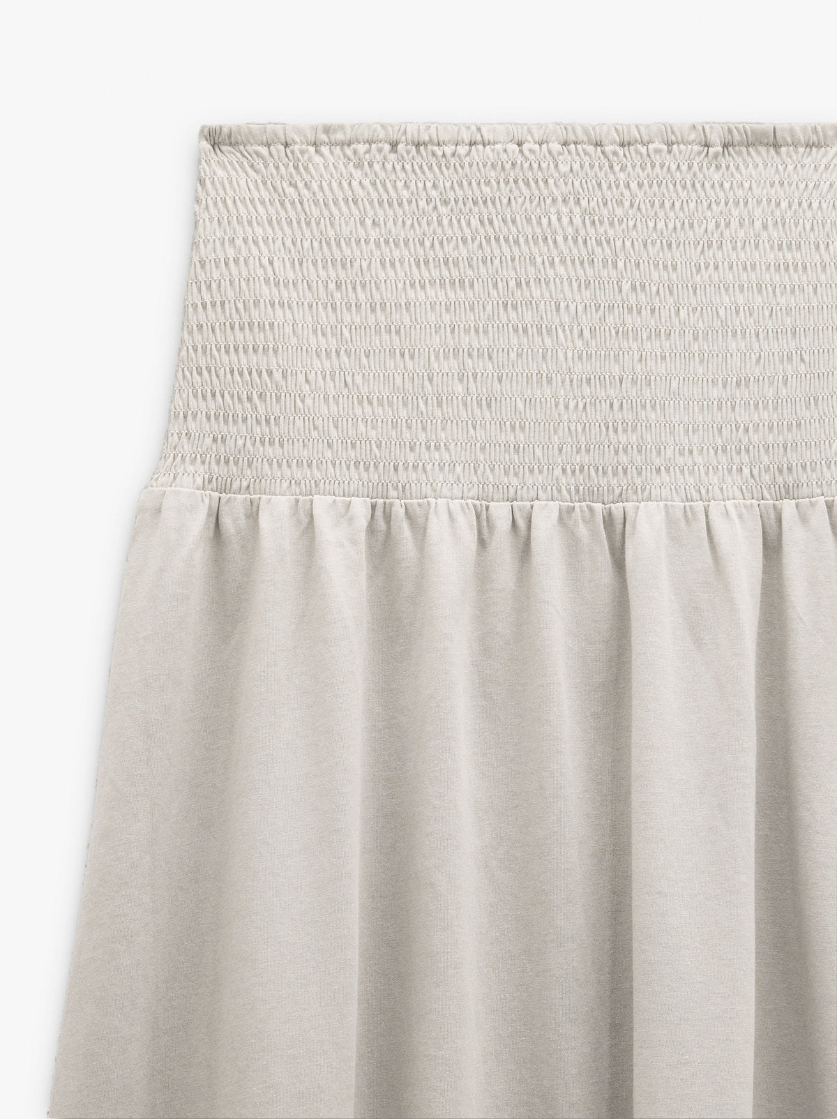 Skirt With Elastic Waistband