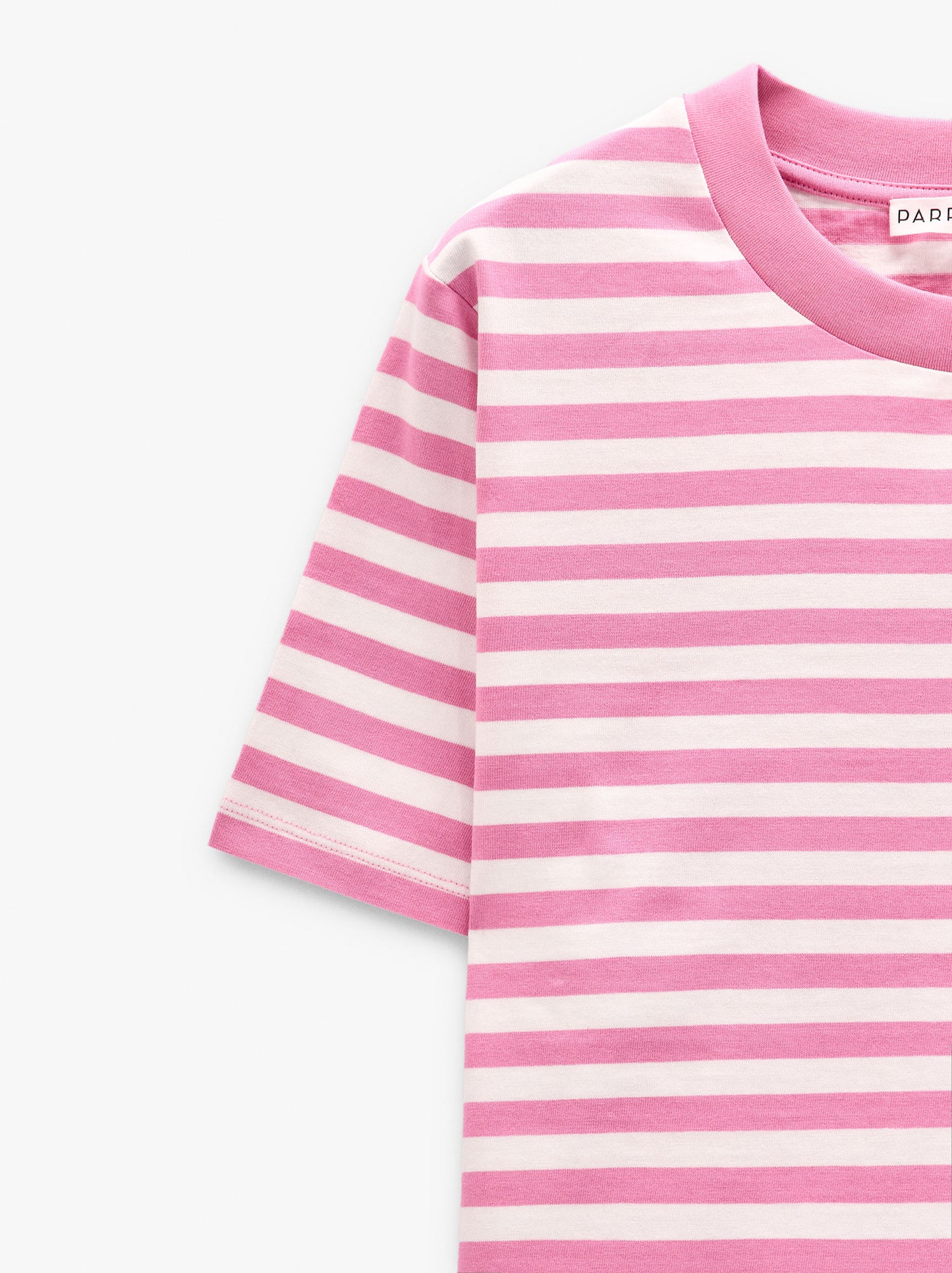 Cotton T-Shirt With Stripes