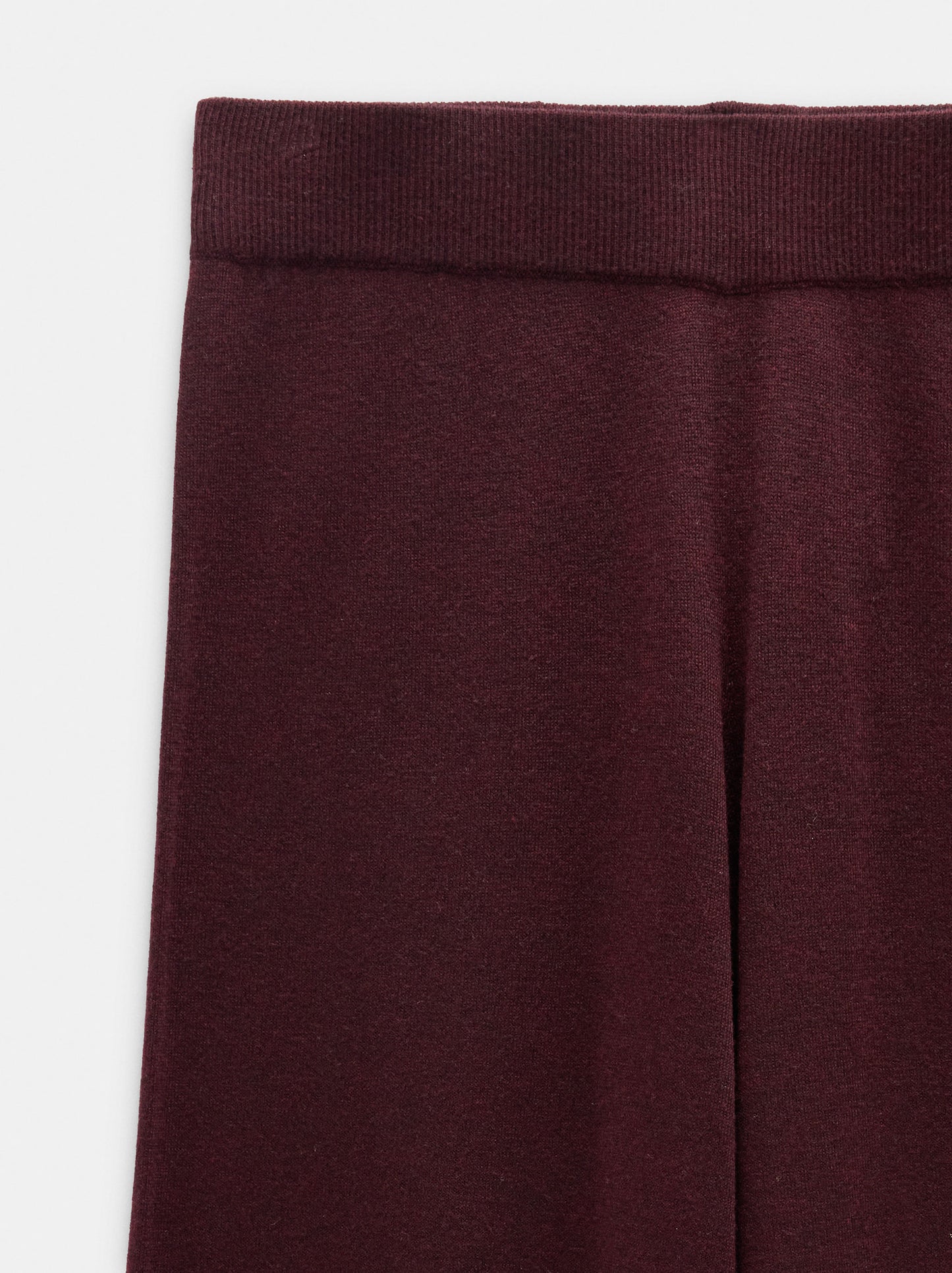 Knit Trousers With Elastic Waist
