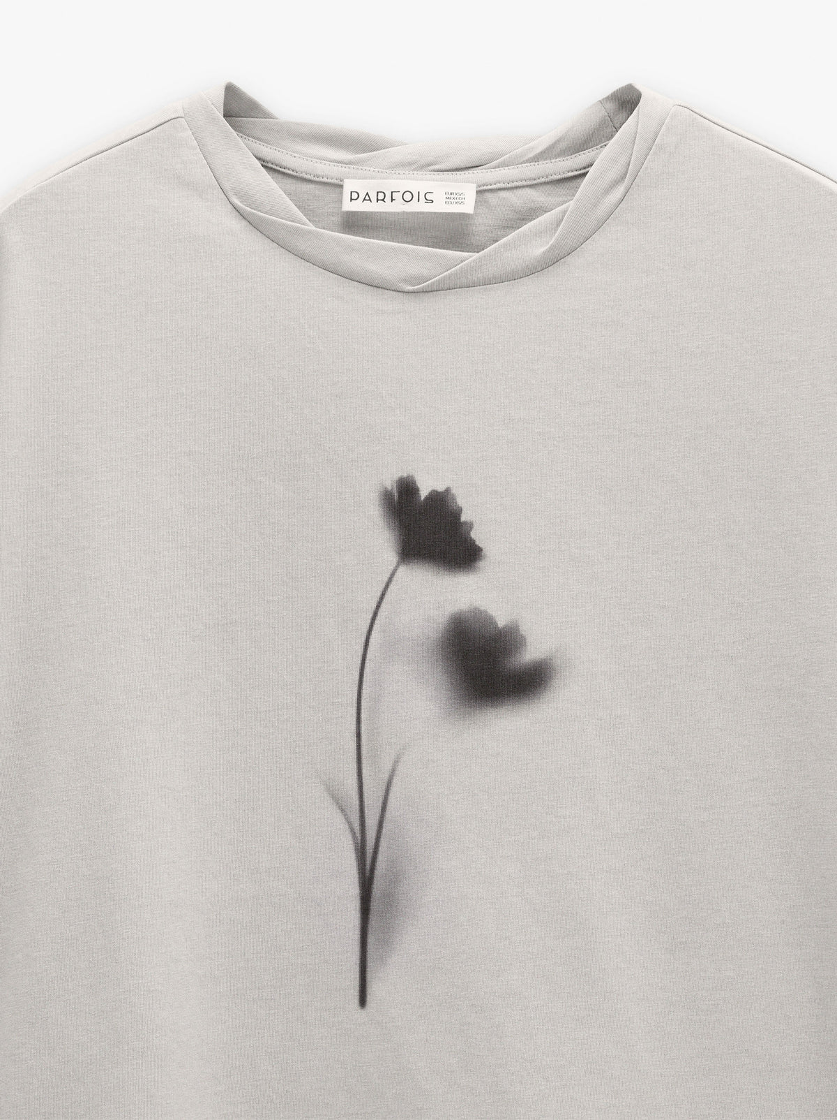 Cotton T-Shirt With Floral Printed