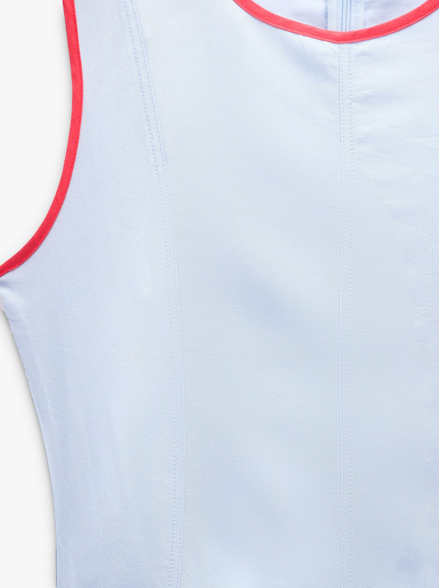 Dress With Contrast Edges 100% Lyocell