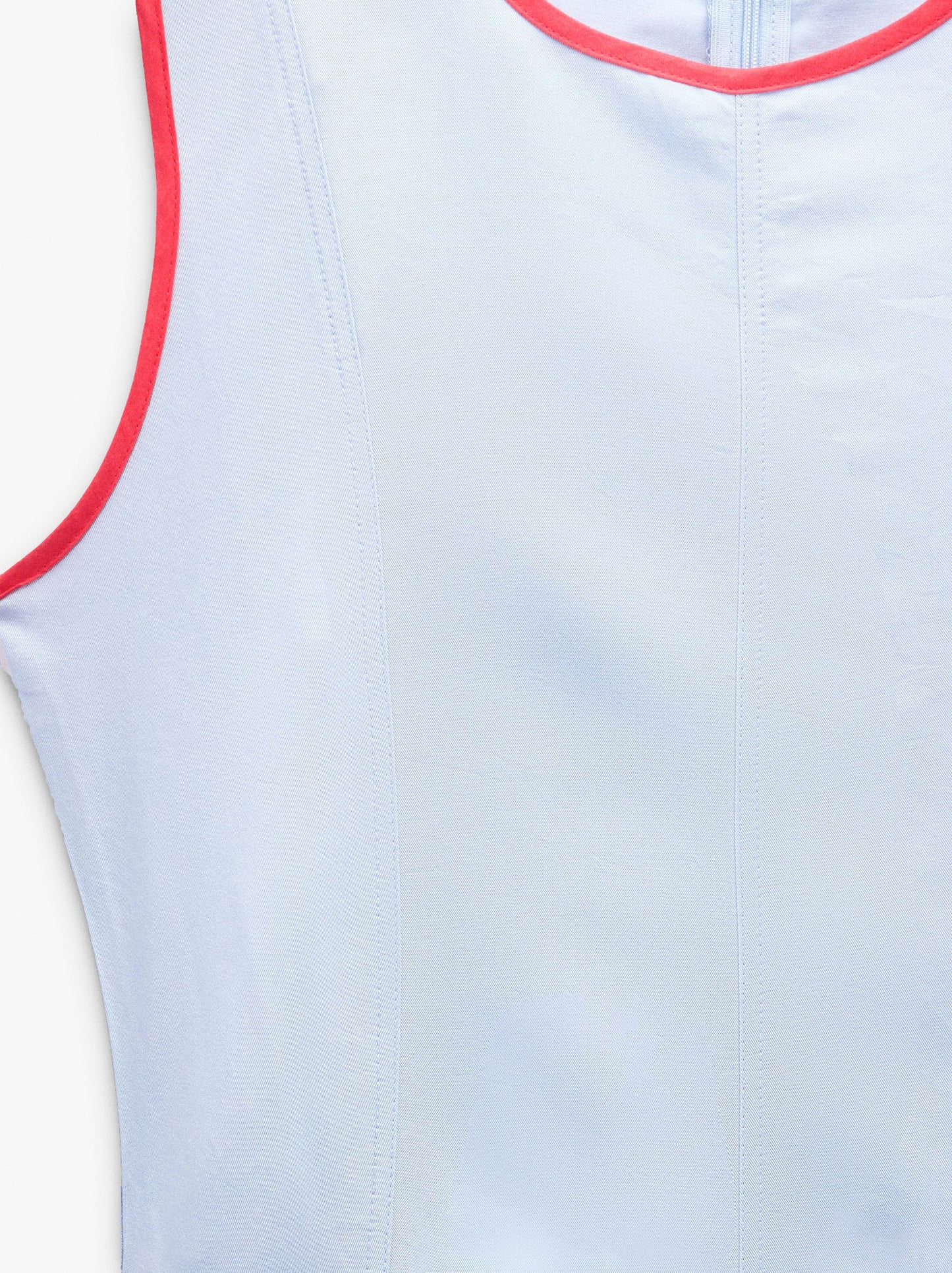 Dress With Contrast Edges 100% Lyocell