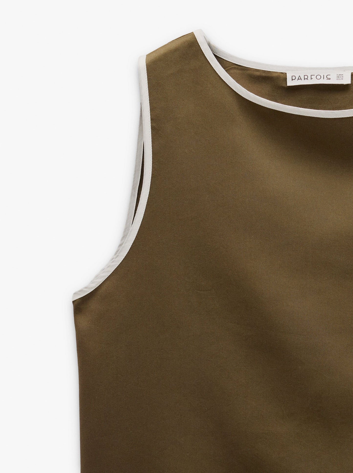 Top With Contrast Edges 100% Lyocell