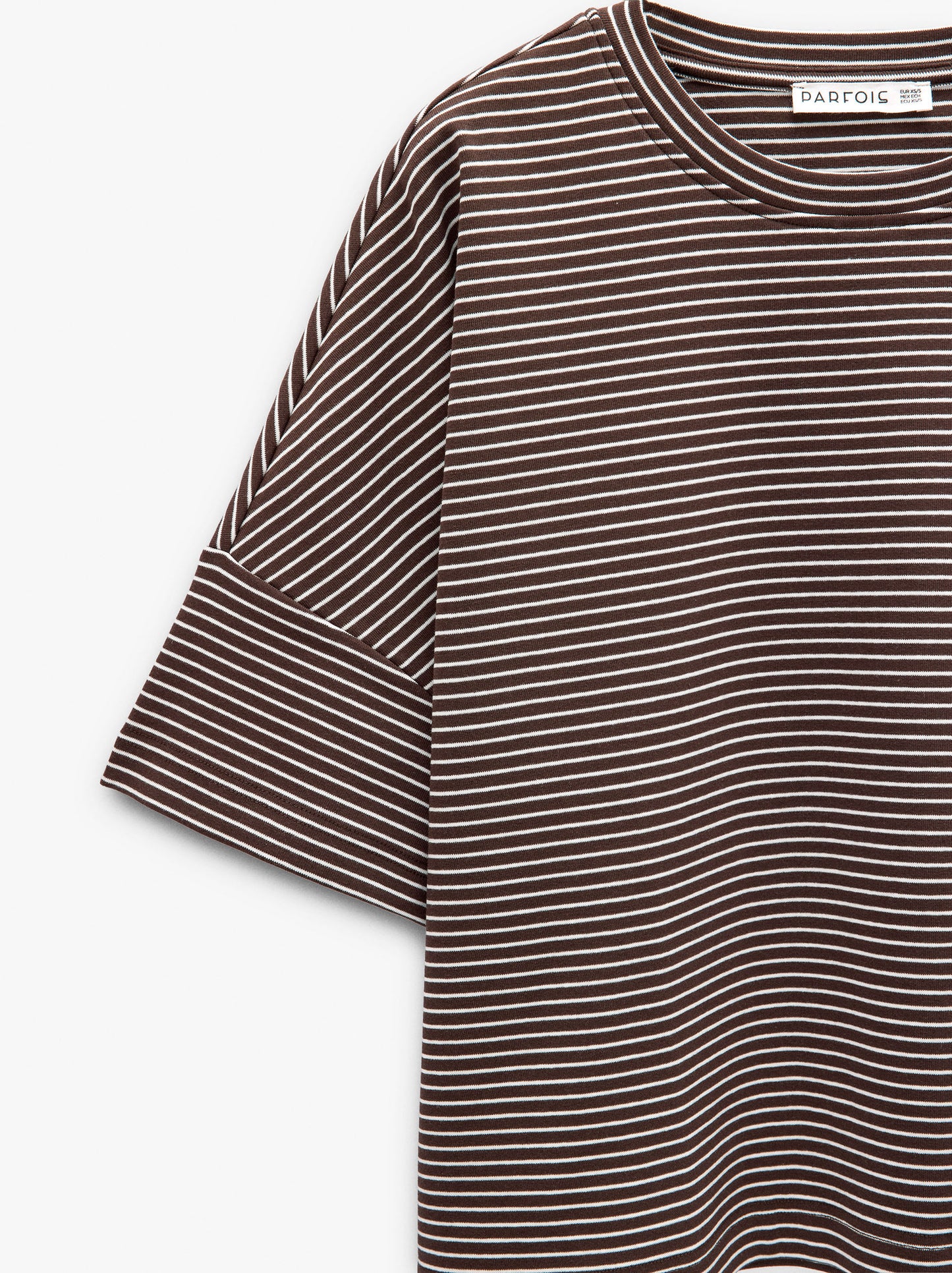 Cotton T-Shirt With Stripes